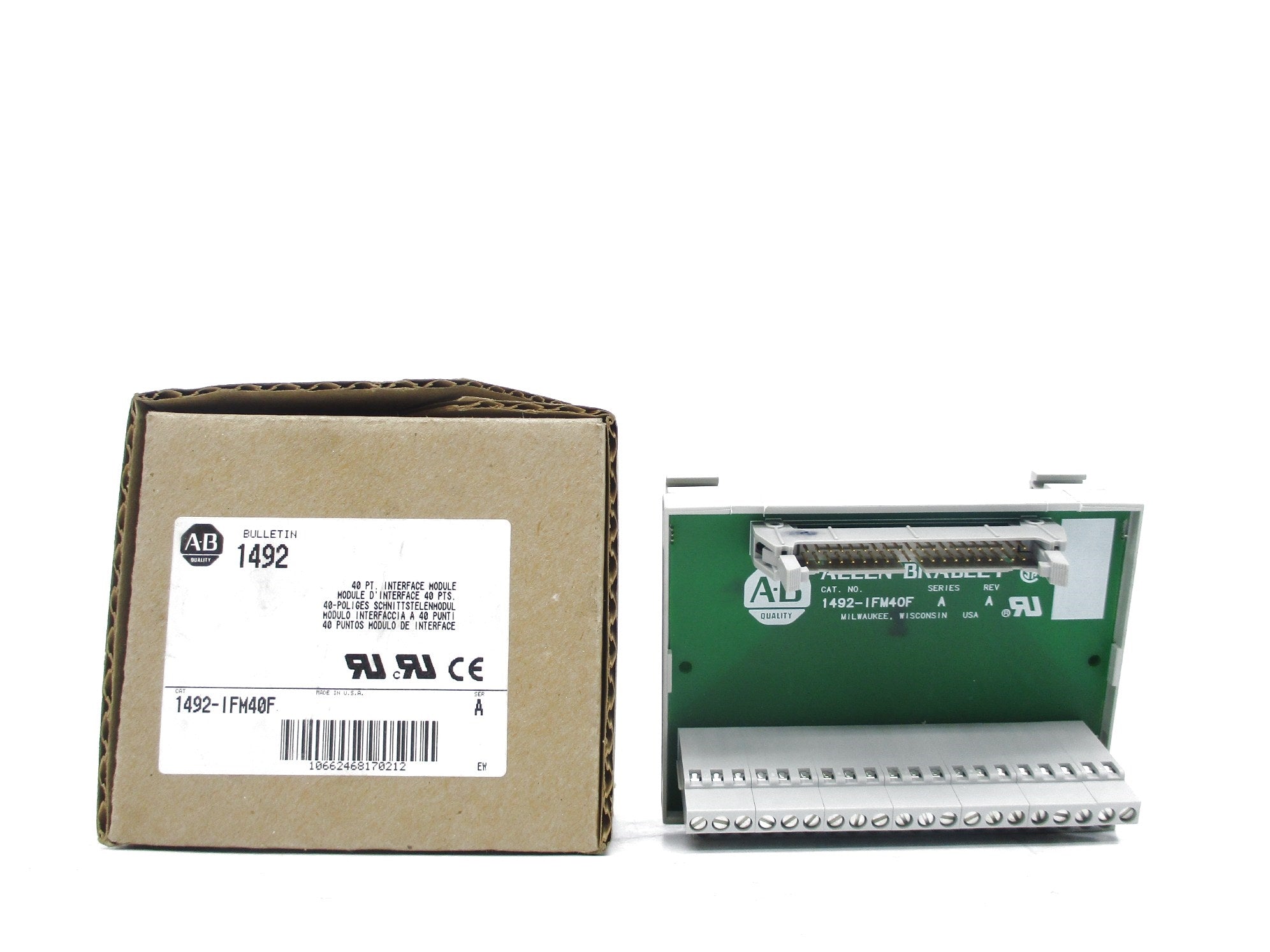 ALLEN BRADLEY 1492-IFM40F SER. A (BR/WH) NSMP