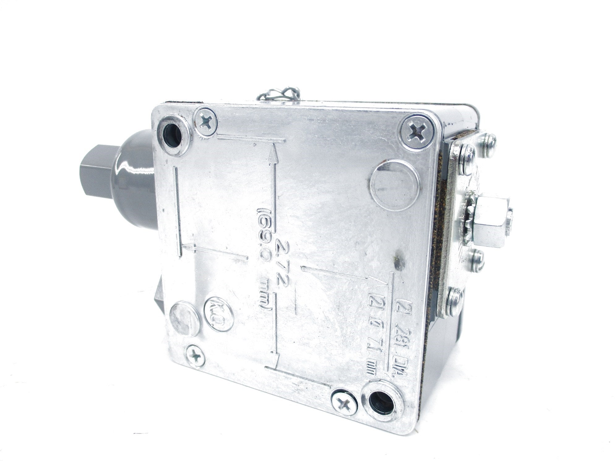 ALLEN BRADLEY 836T-T252J SER. A 120-600VAC 60A 6-75PSI  (BR/WH) NSMP