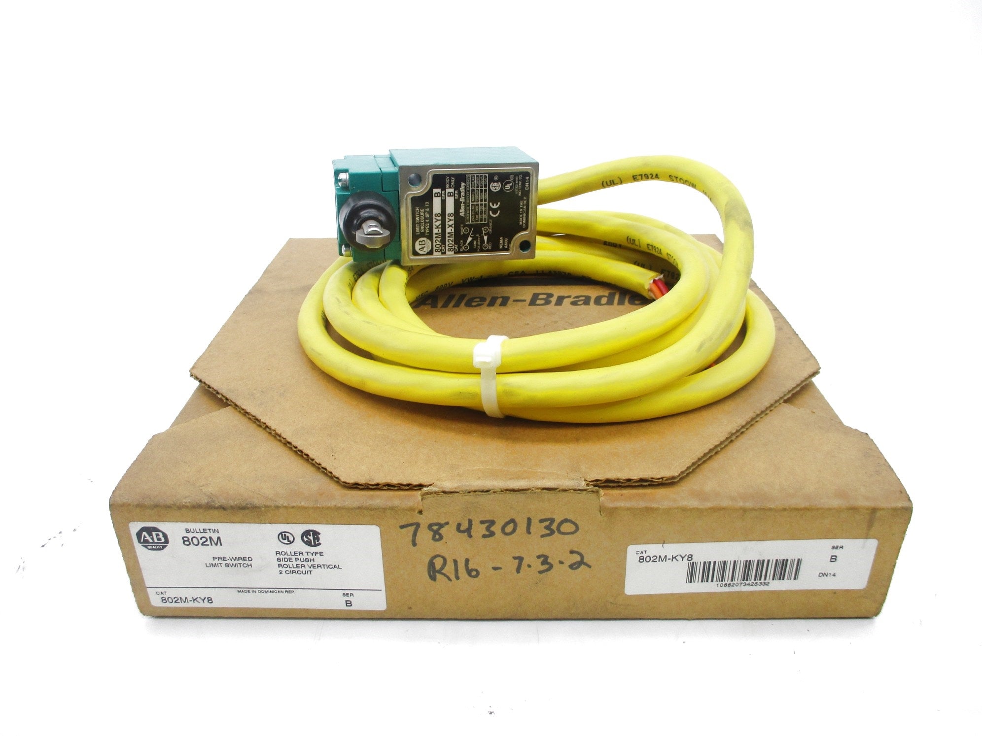 INDUSTRIAL SPARE PART 802M-KY8 SER. B (BR/WH) NSMP