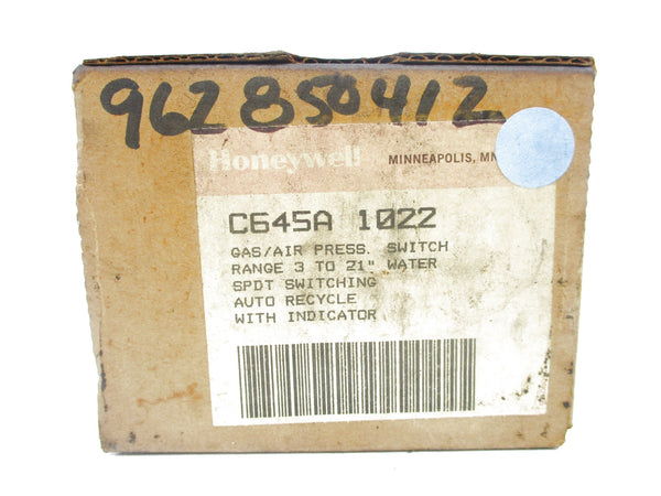 HONEYWELL C645A1022 3-21 NSMP