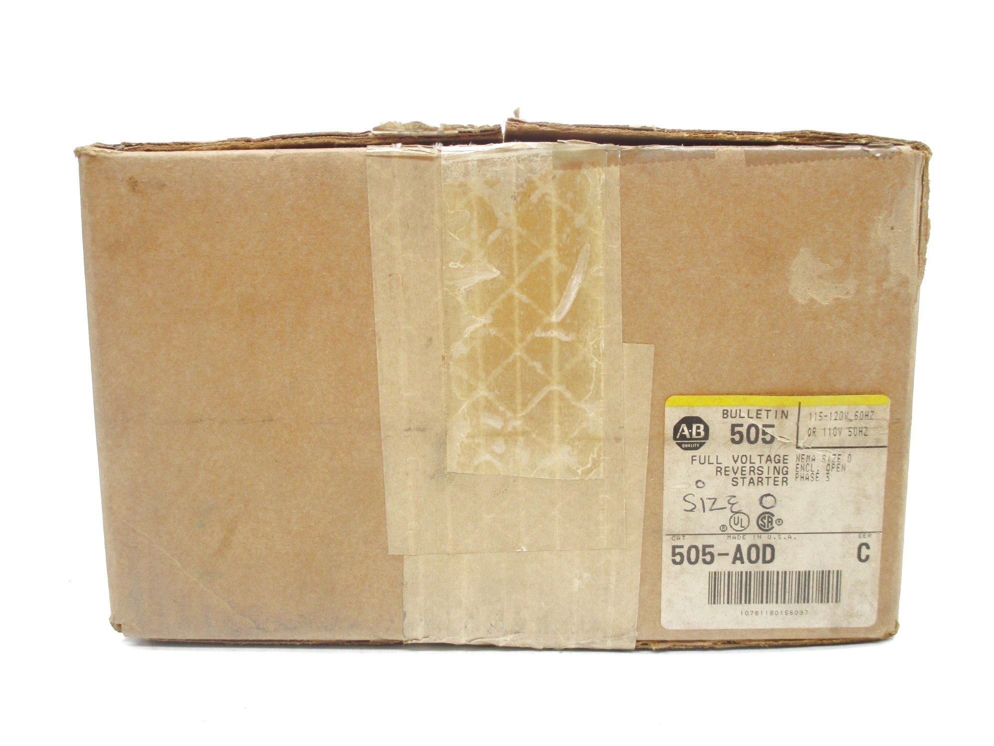 ALLEN BRADLEY 505-AOD SER. C 110/115-120V (BR/YL) NSMP