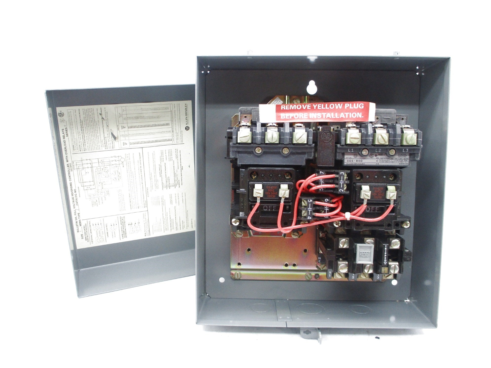 ALLEN BRADLEY 505-BAD SER. C (BR/YL) NSMP