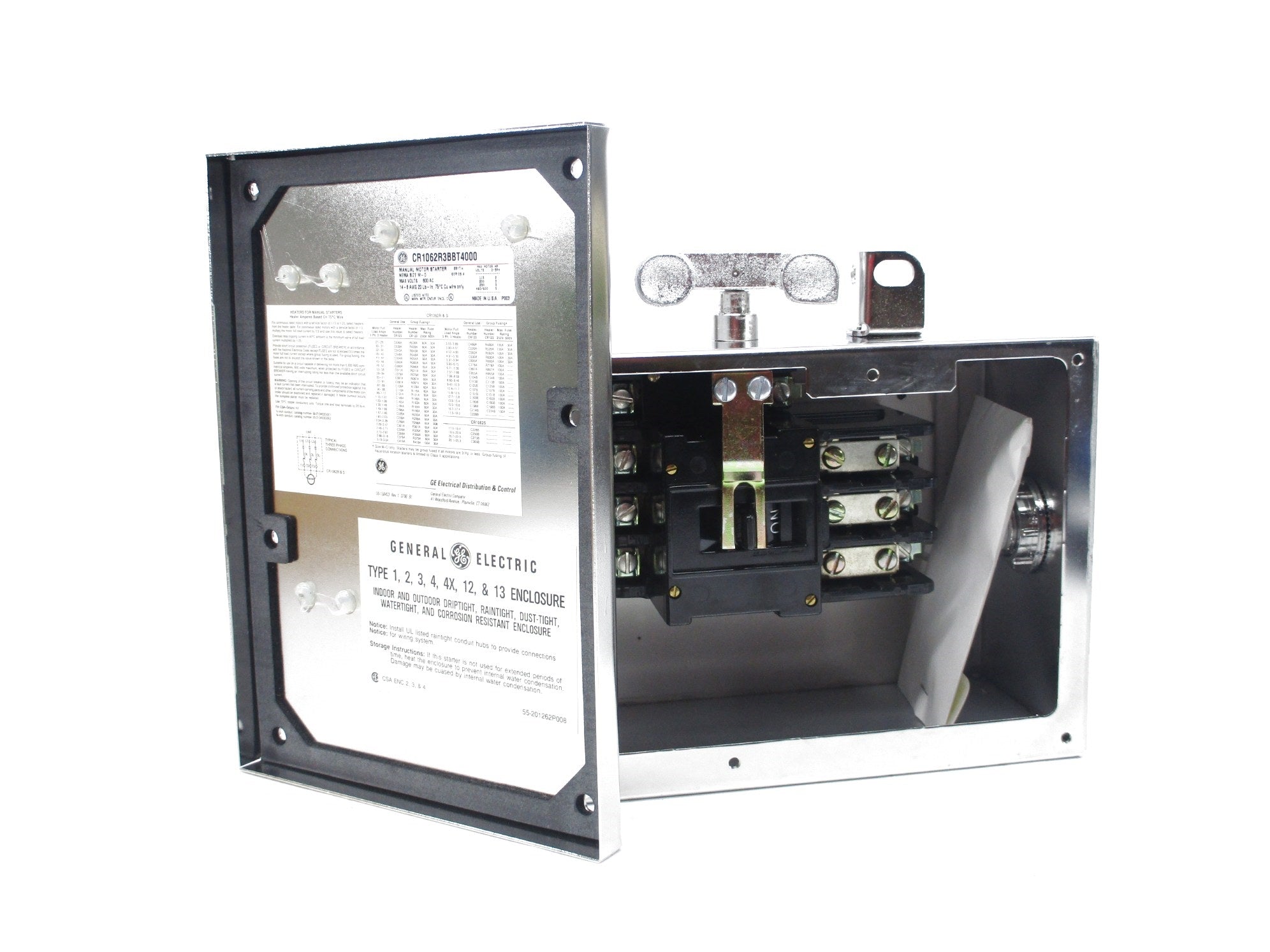 GENERAL ELECTRIC CR1062R3BBT4000 SER. A NSMP