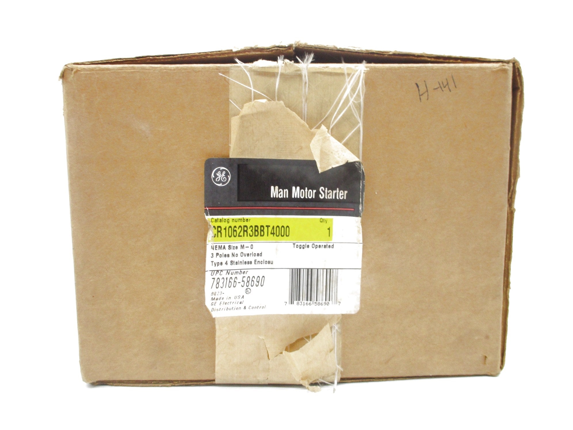 GENERAL ELECTRIC CR1062R3BBT4000 SER. A NSMP