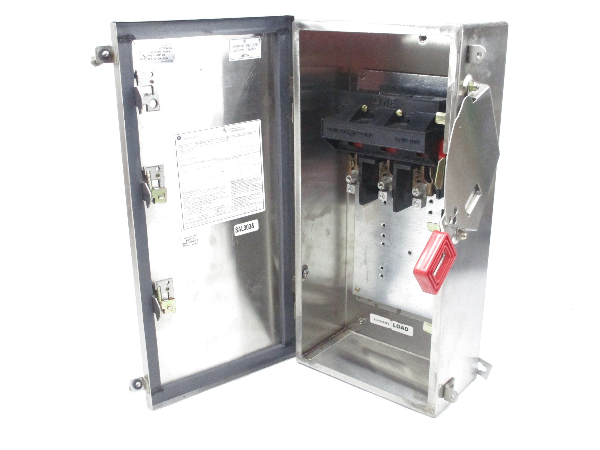 GENERAL ELECTRIC THN3362SS 600VAC 60A NSMP