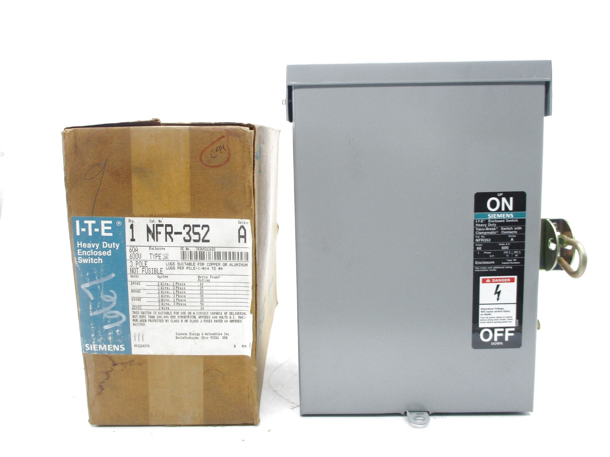 SIEMENS NFR352 SER. A NSMP