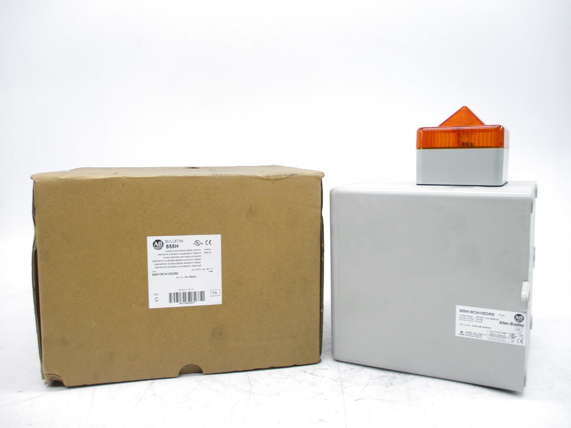 ALLEN BRADLEY 855H-BCA10EDR5 SER. C (BR/WH) NSMP
