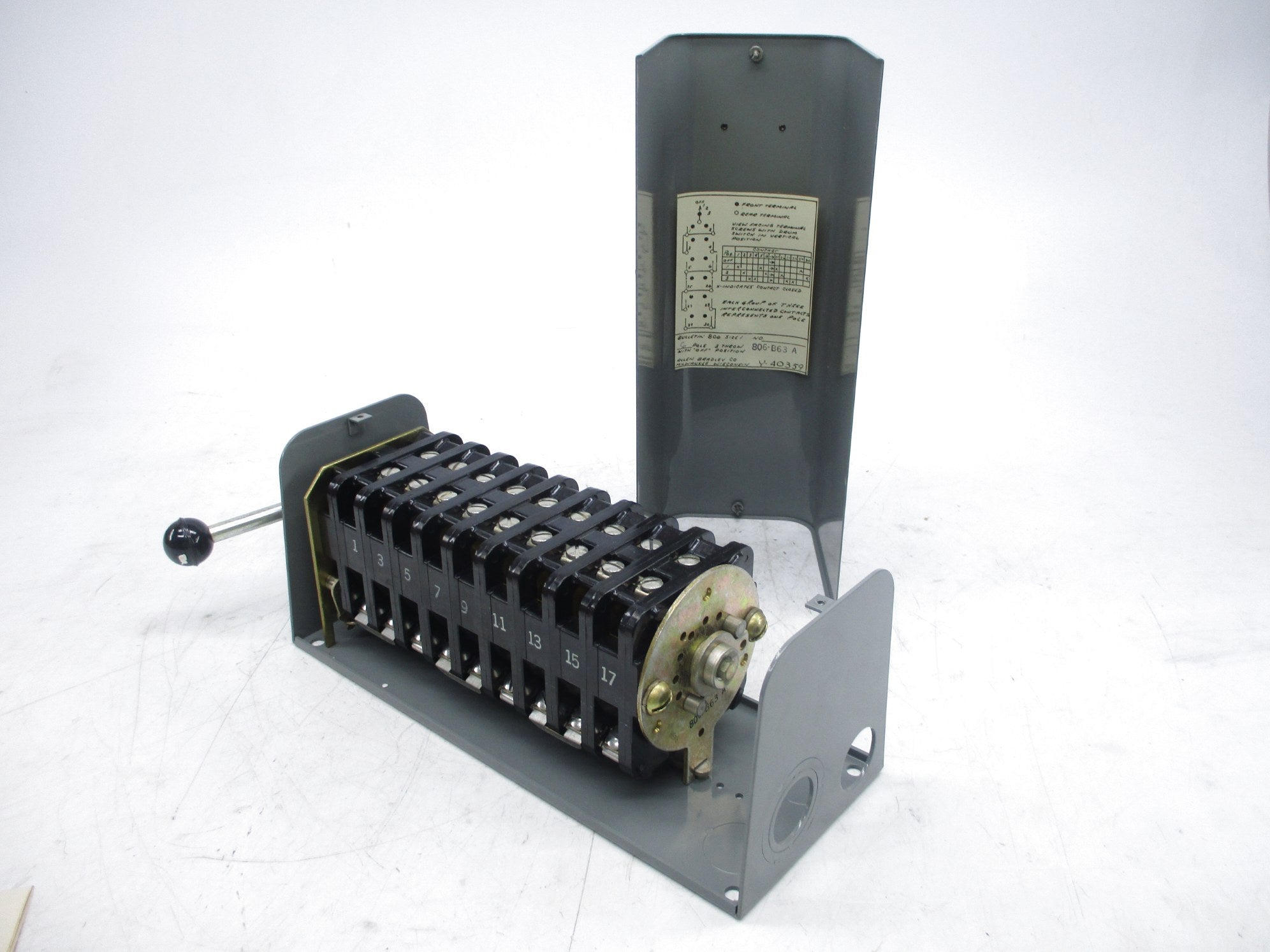 INDUSTRIAL SPARE PART 806-B63 SER. A (BR/YL) NSMP