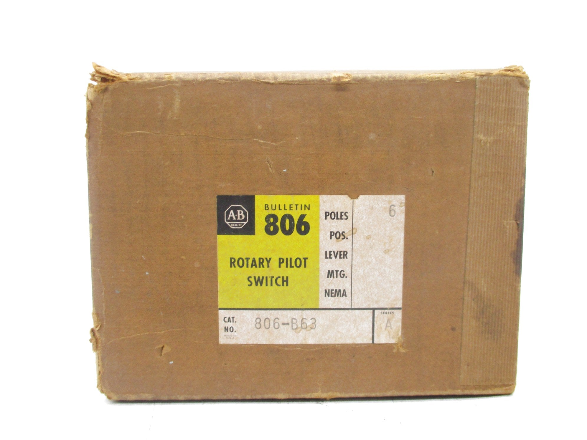 INDUSTRIAL SPARE PART 806-B63 SER. A (BR/YL) NSMP