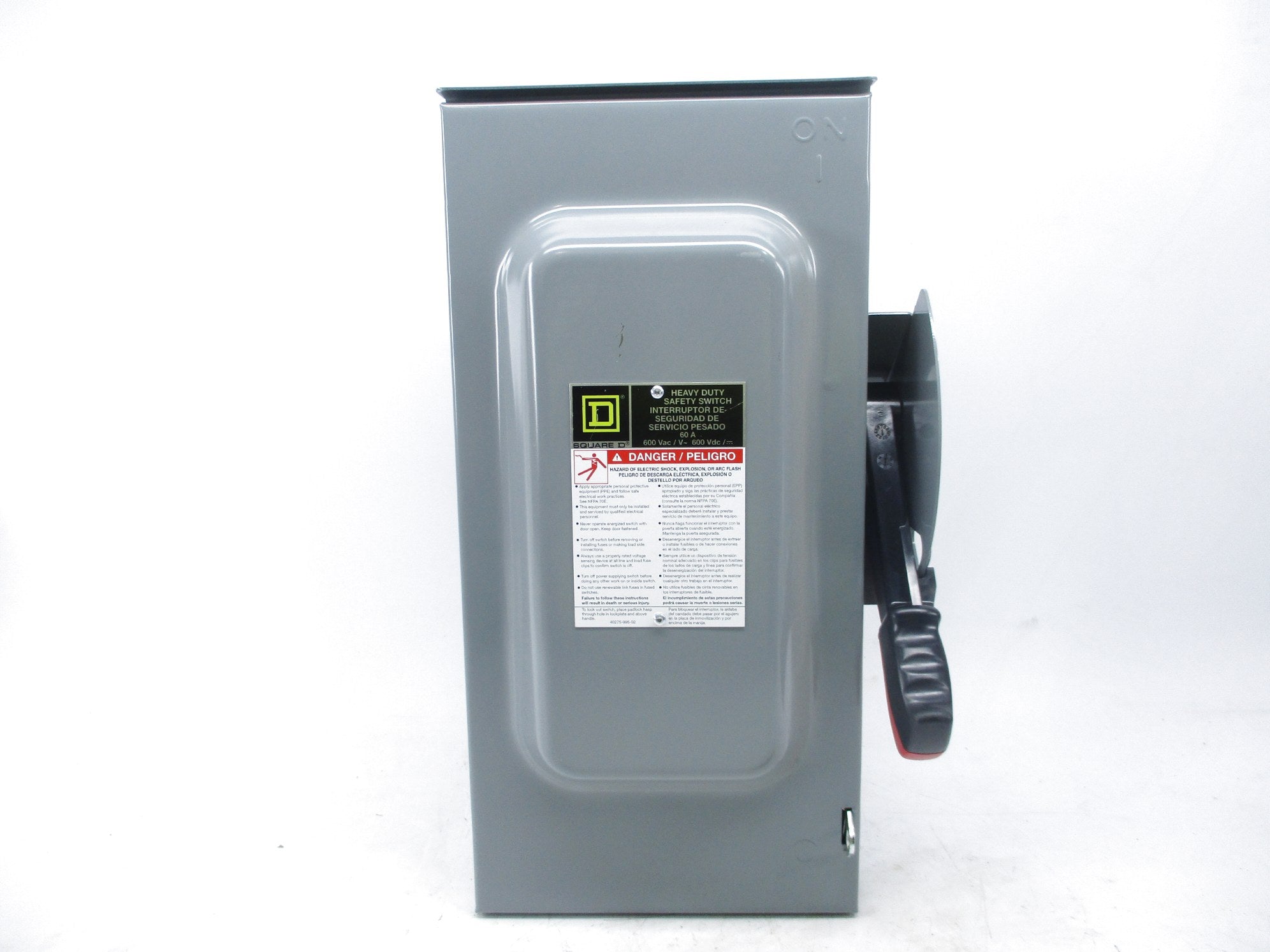 SQUARE D HU362RB SER. F05 600V 60A NSNP