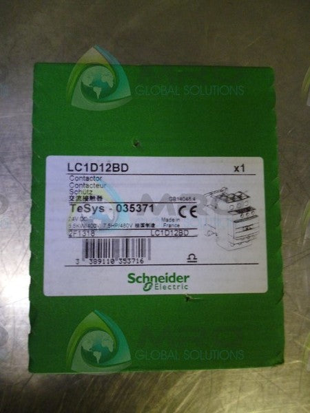 SCHNEIDER ELECTRIC LC1D12BD CONTACTOR  NSFS
