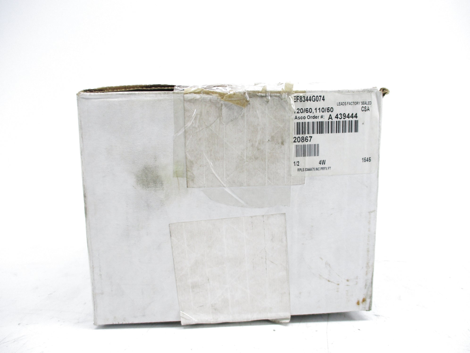 ASCO EF8344G074 110/120V 1/2"NSMP