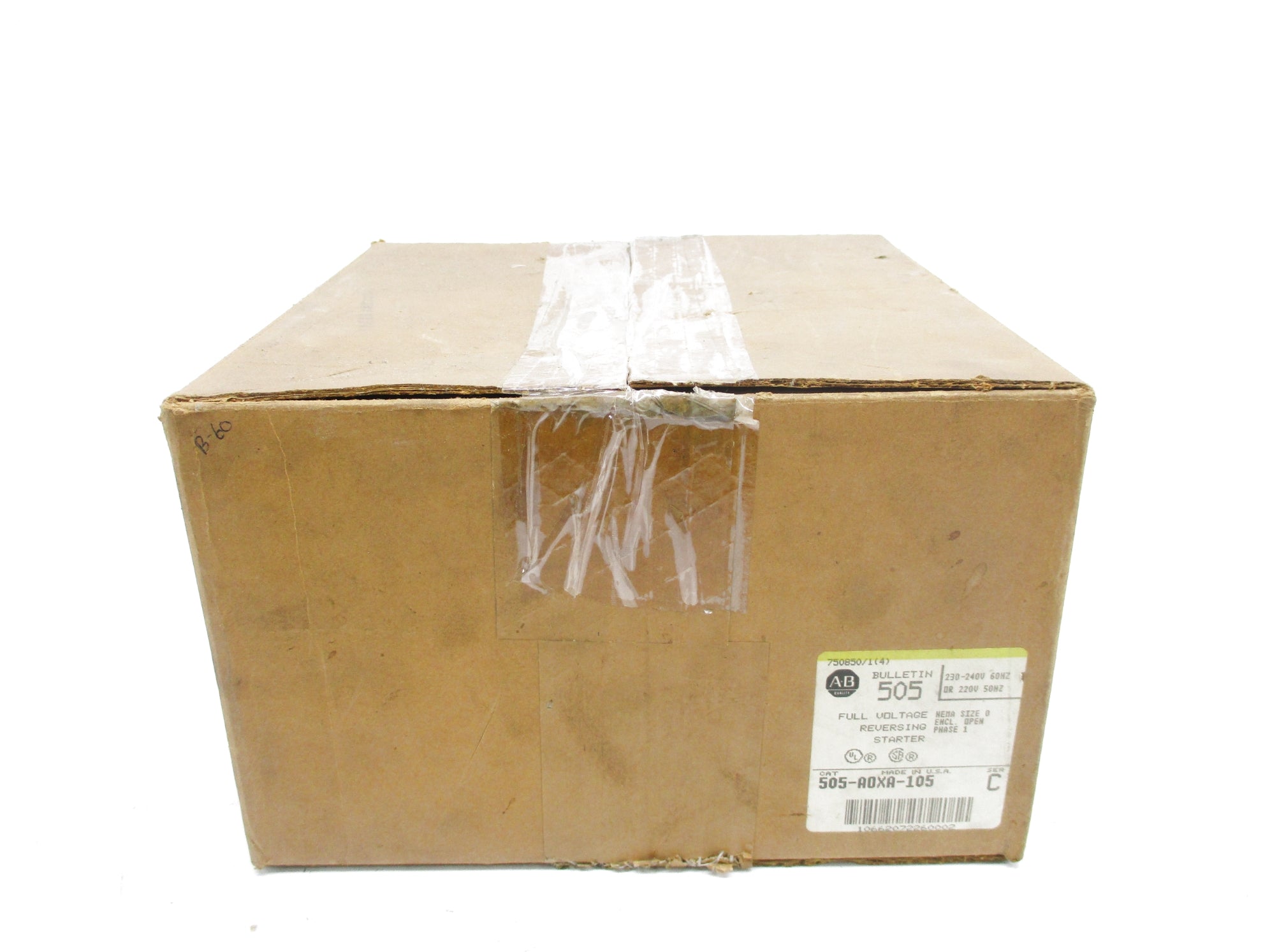 ALLEN BRADLEY 505-AOXA-105 SER. C (BR/YL) NSMP