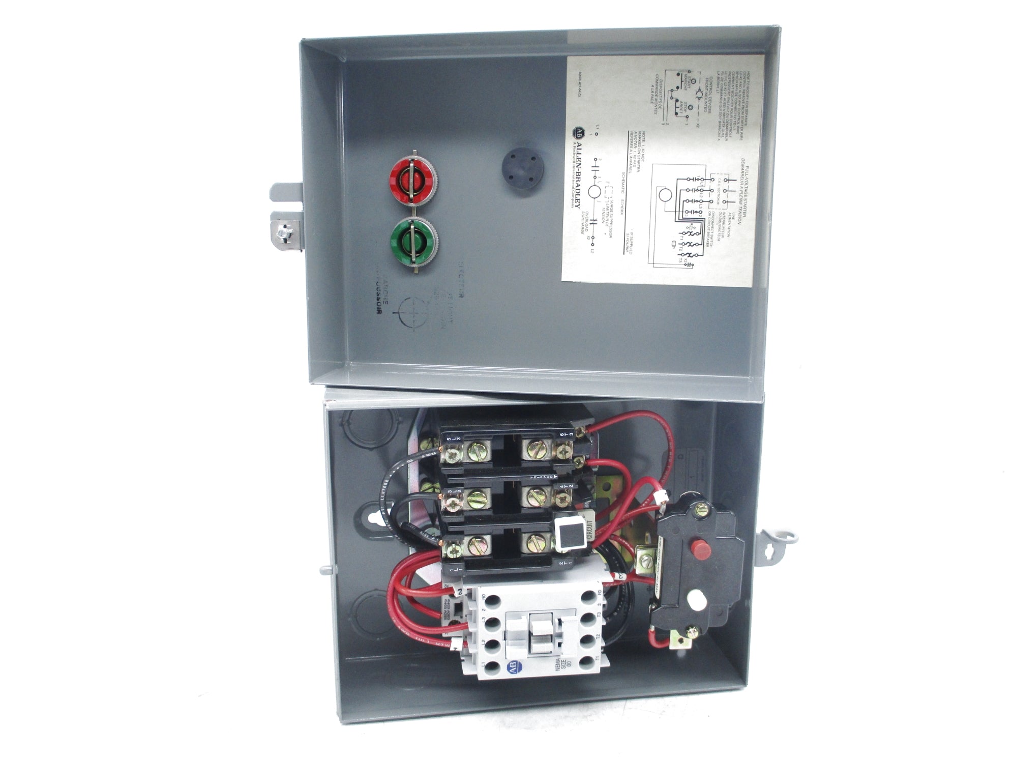 ALLEN BRADLEY 509-TAC-1 SER. D (BR/WH) NSMP