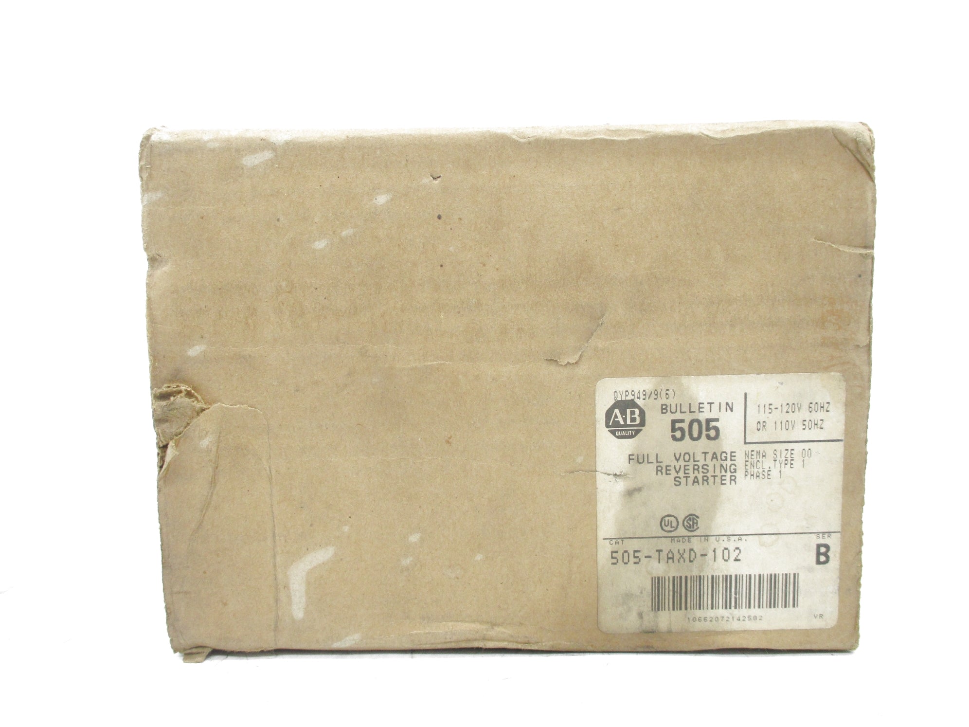 ALLEN BRADLEY 505-TAXD-102 SER. B (BR/WH) NSMP