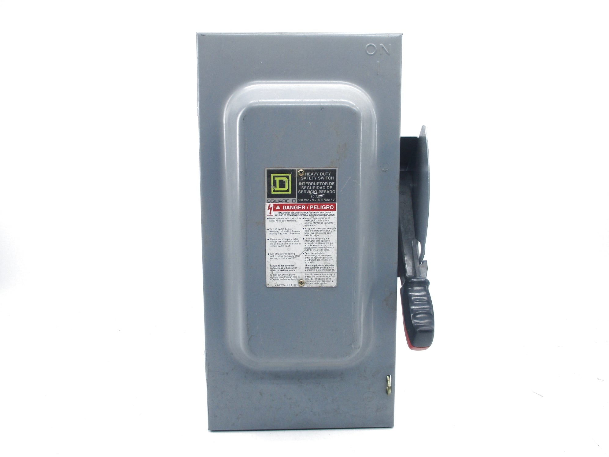 SQUARE D H362 SER. F05 600VAC 60A NSNP