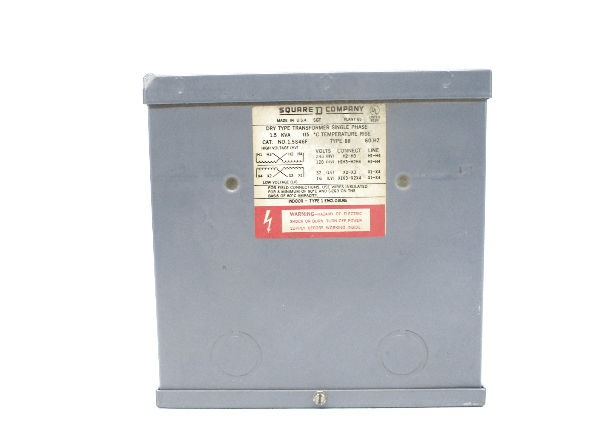 SQUARE D 1.5S46F UNMP