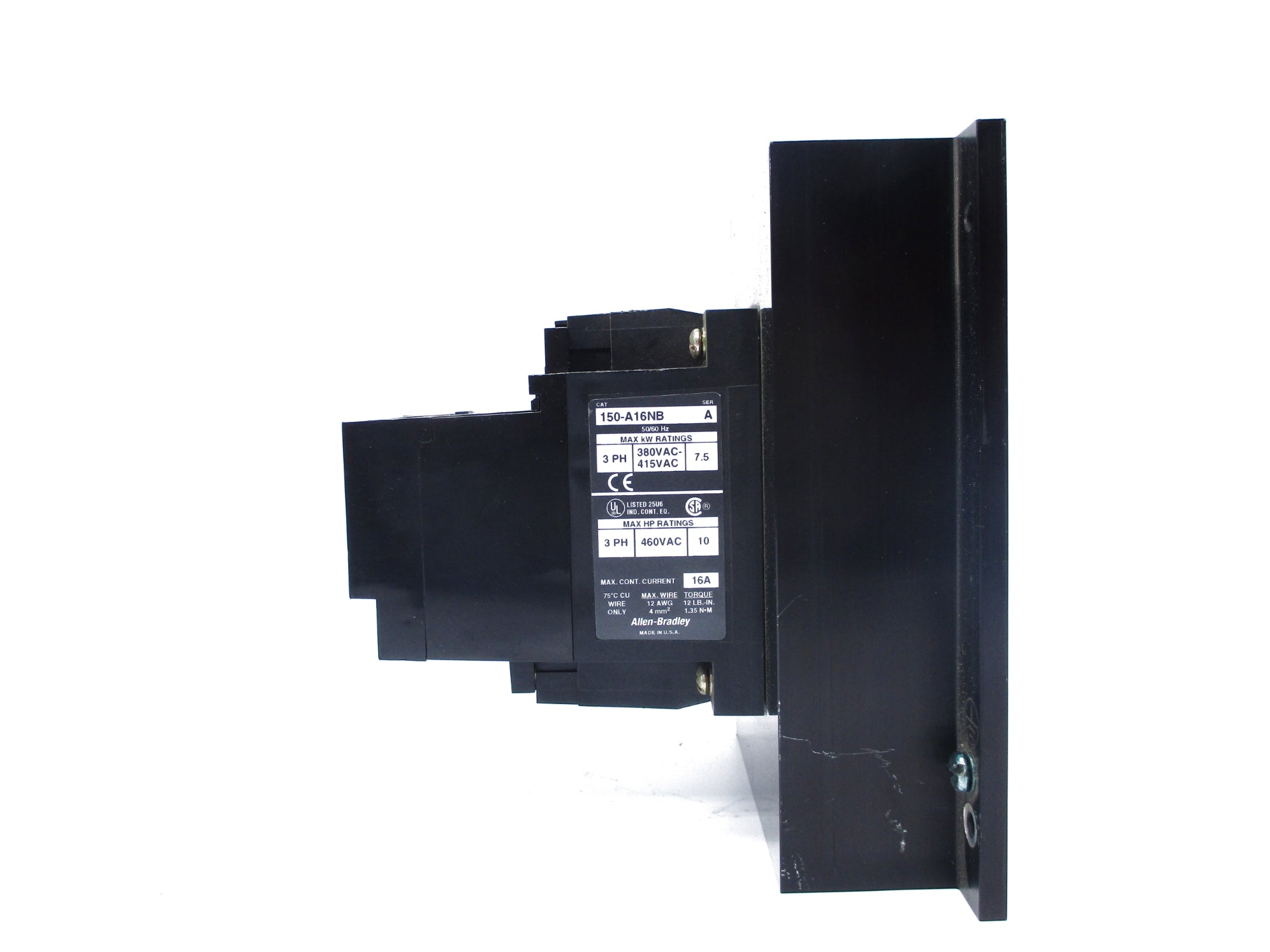 ALLEN BRADLEY 150-A16NB SER. A UNMP