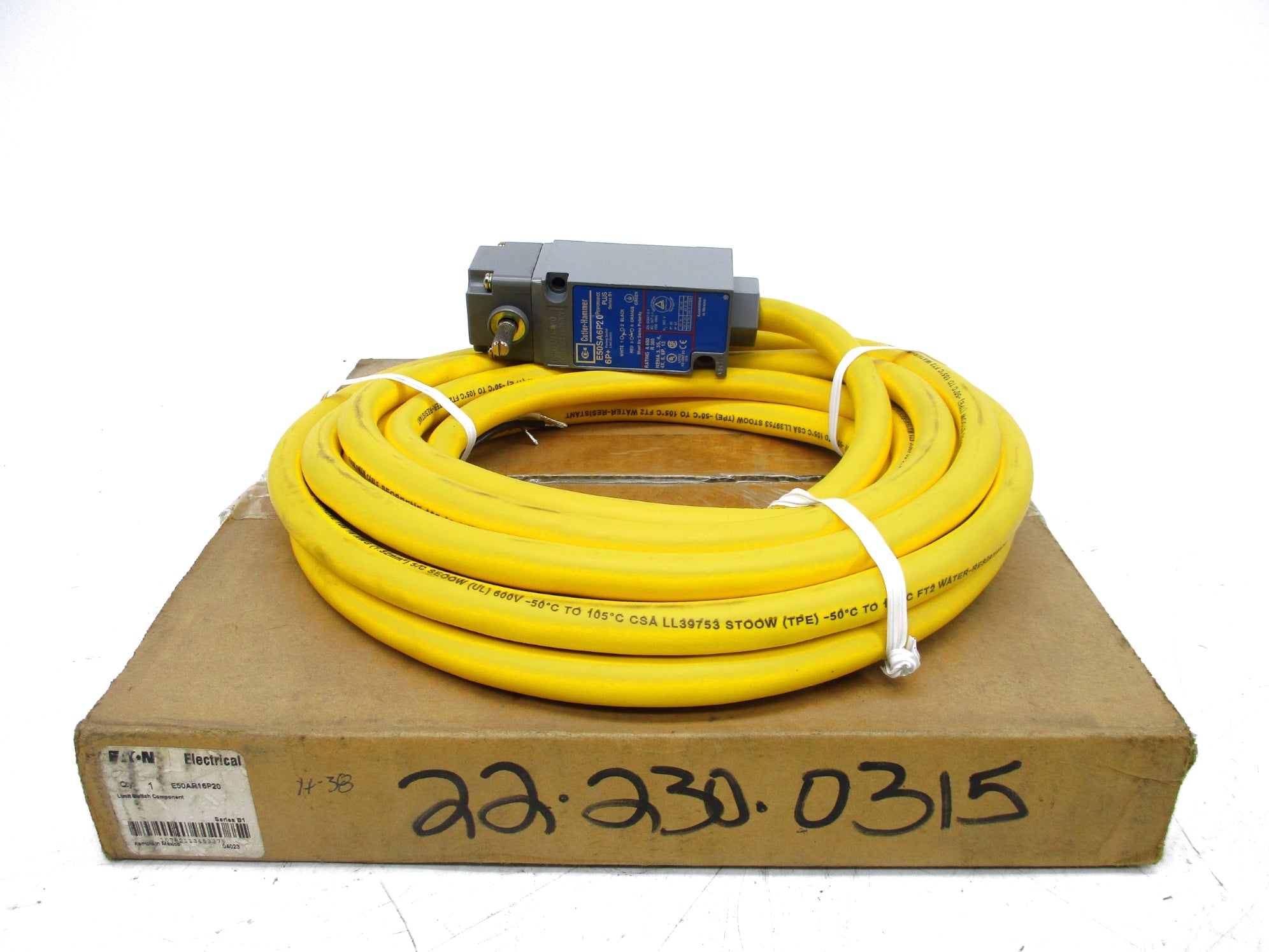 CUTLER HAMMER E50AR16P20 SER. B1 NSMP