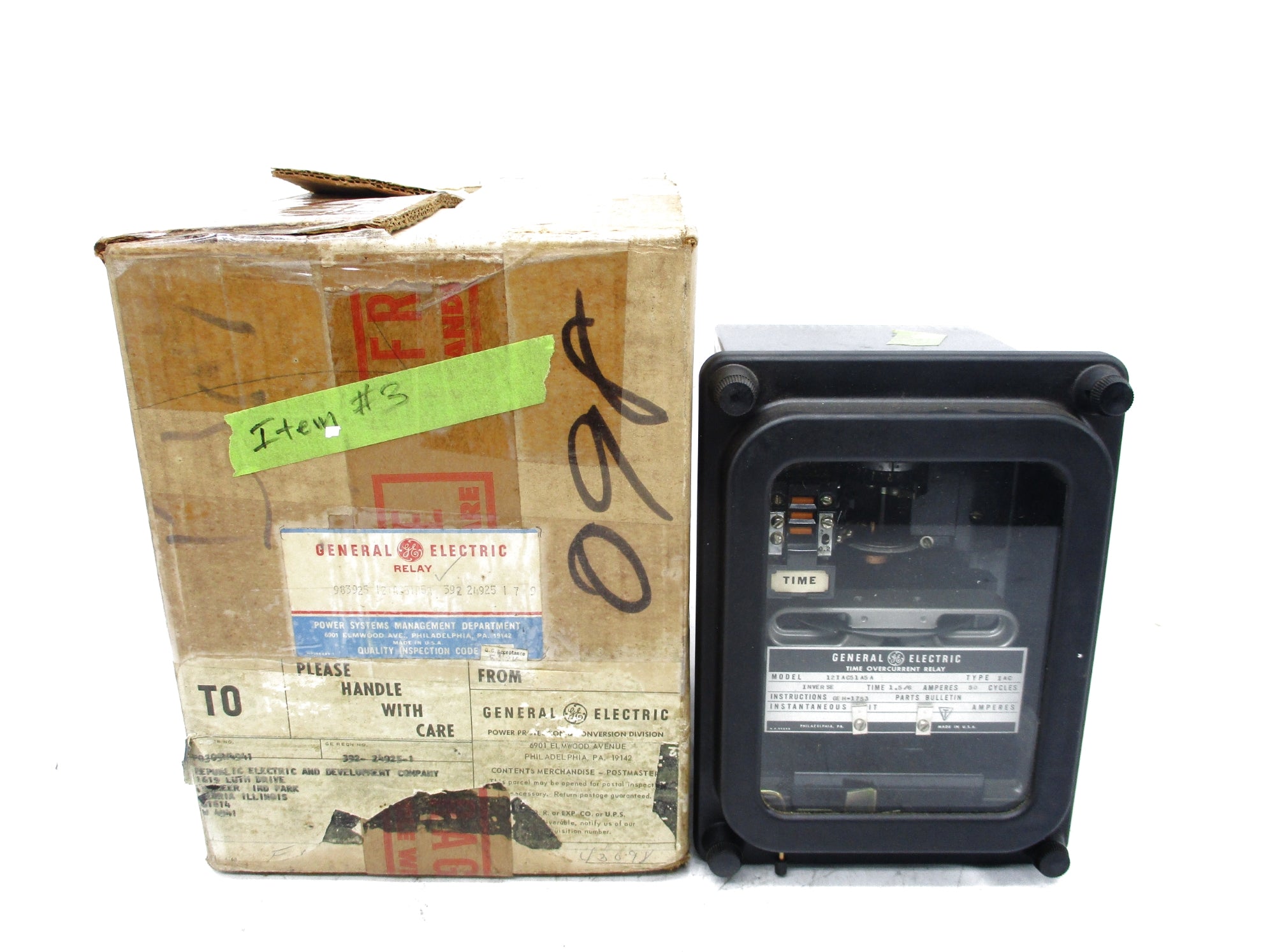 GENERAL ELECTRIC 12IAC51A5A 6A NSMP
