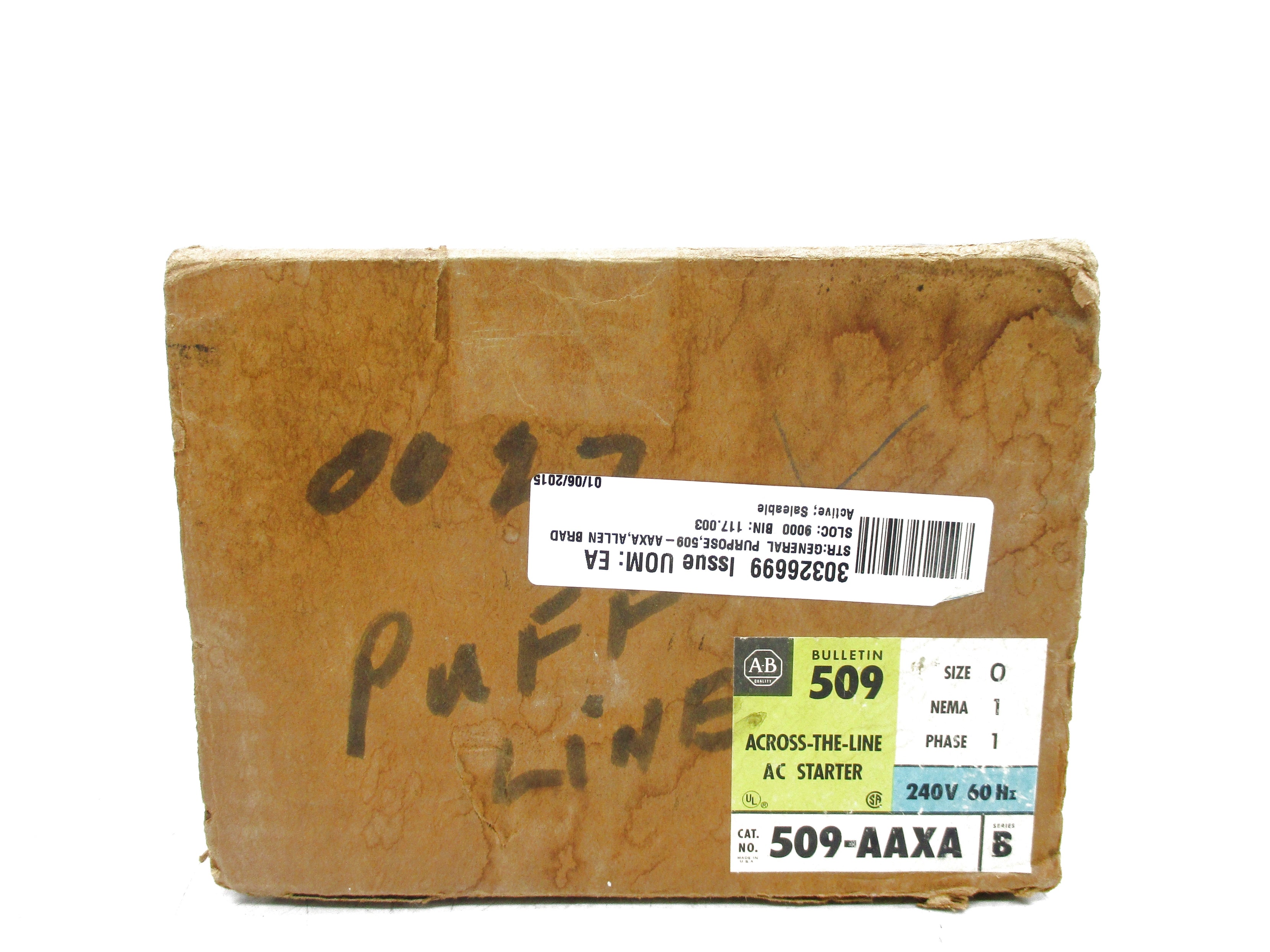 INDUSTRIAL SPARE PART 509-AAXA SER. B (BR/YL) NSMP