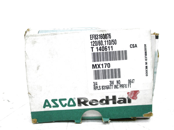 ASCO 8300D009G 120V 250PSI 3/8" NSMP