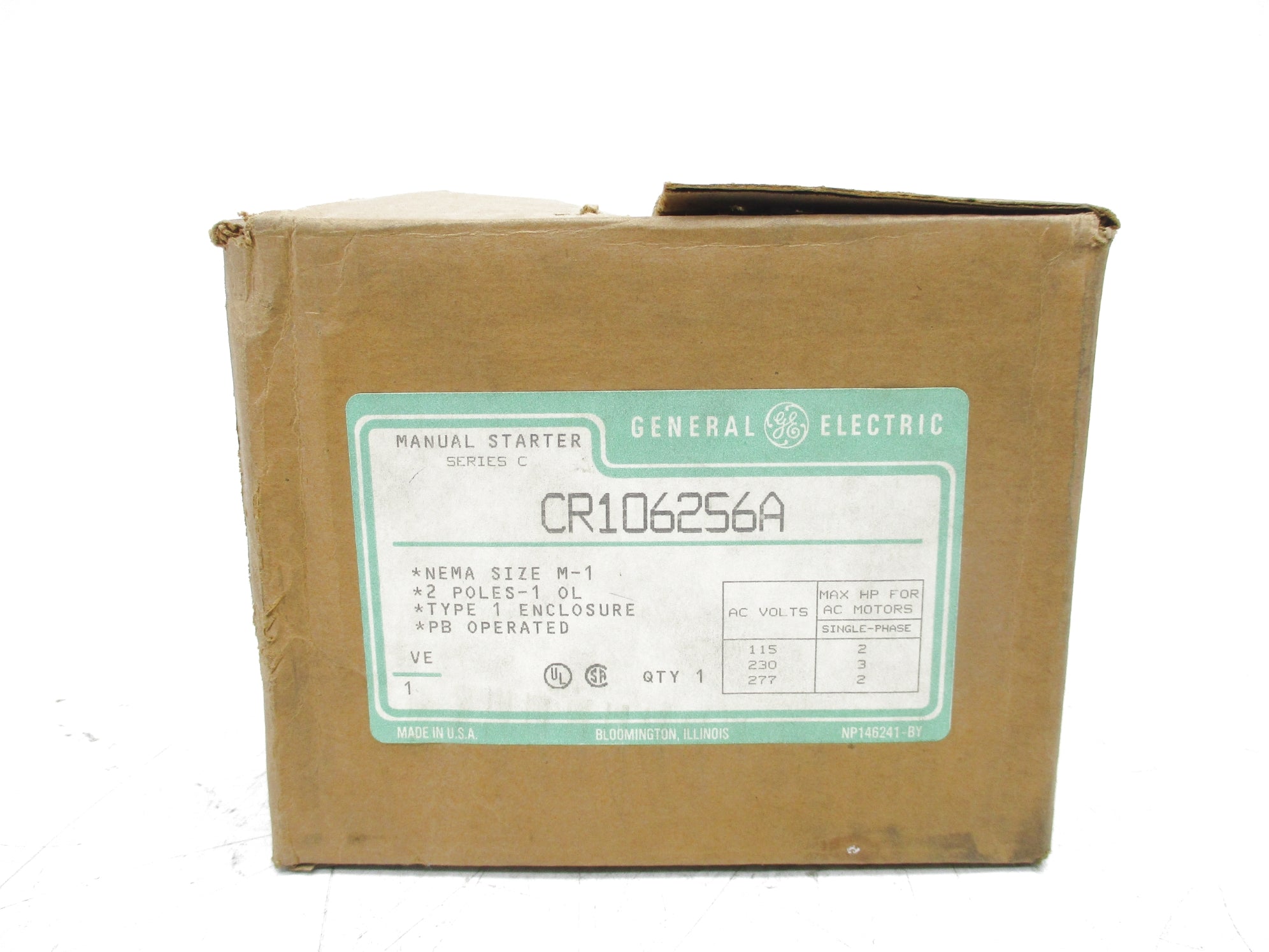 GENERAL ELECTRIC CR1062S6A SER. C NSMP