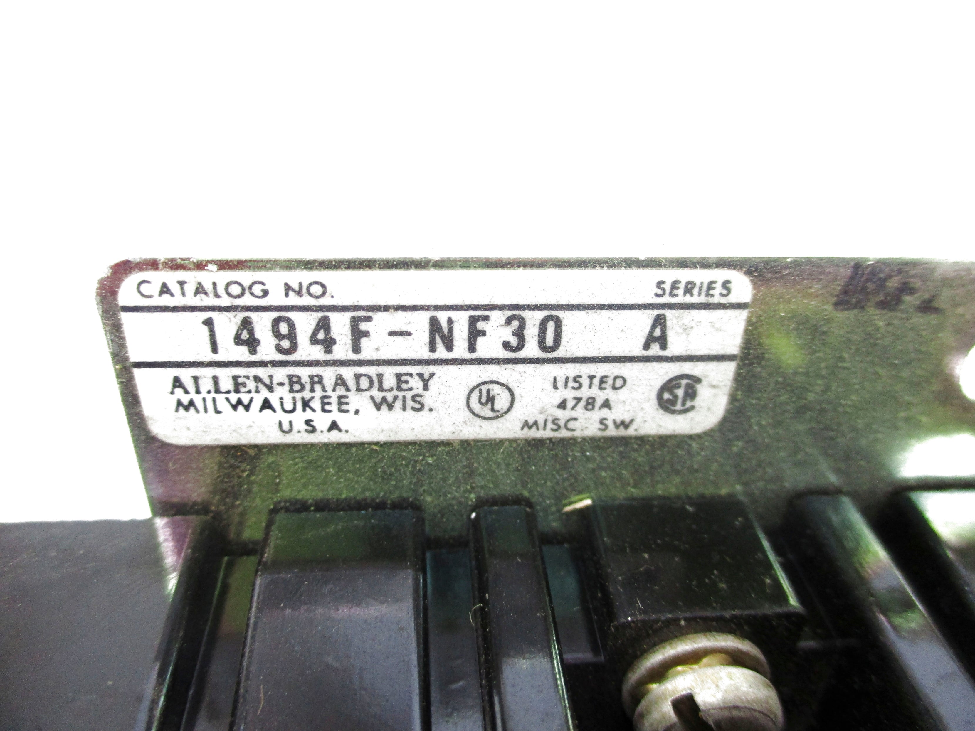 INDUSTRIAL SPARE PART 1494F-NF30 SER. A 600V 30A NSNP
