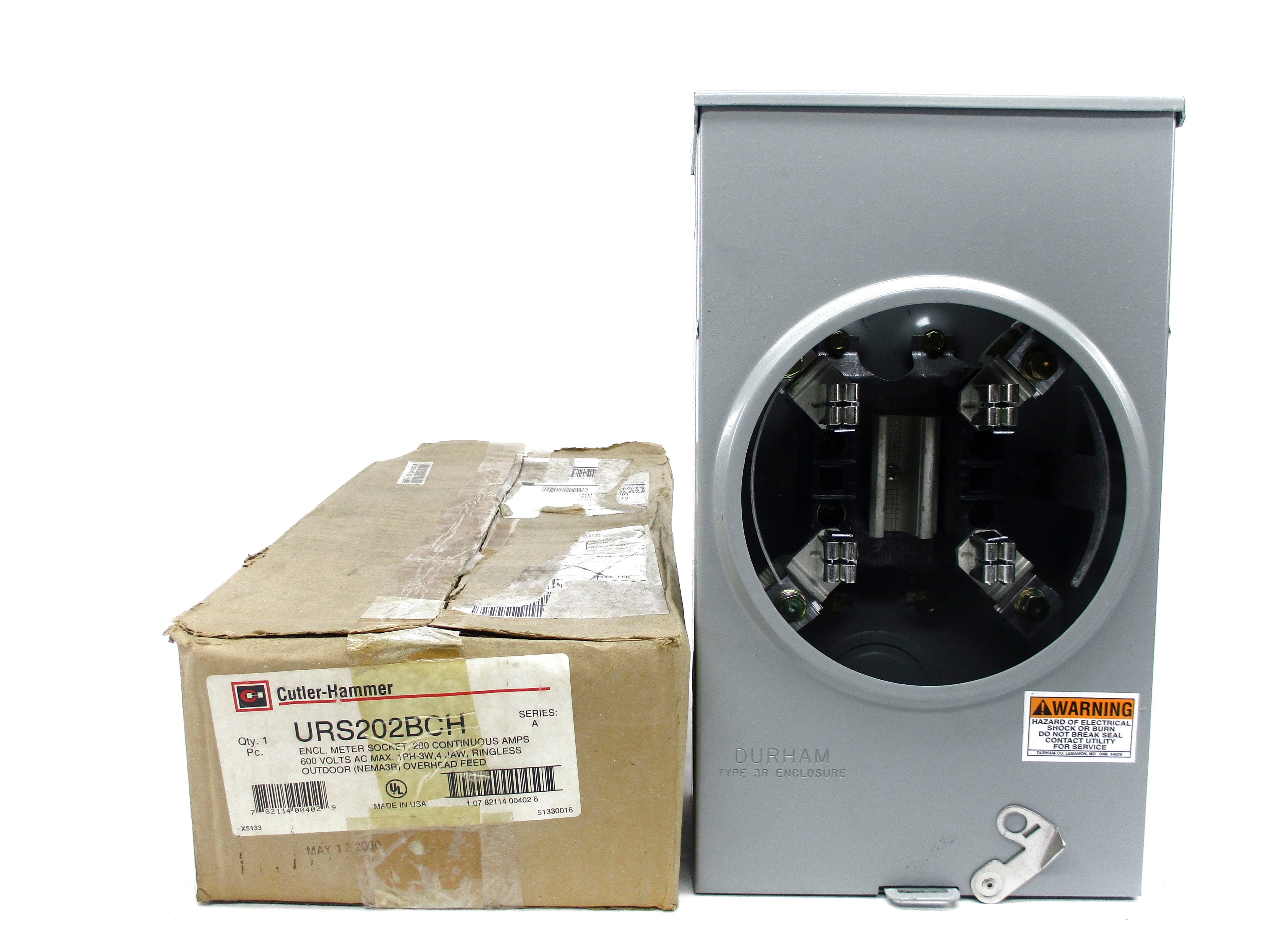 CUTLER HAMMER URS202BCH SER. A 600V 200A NSMP