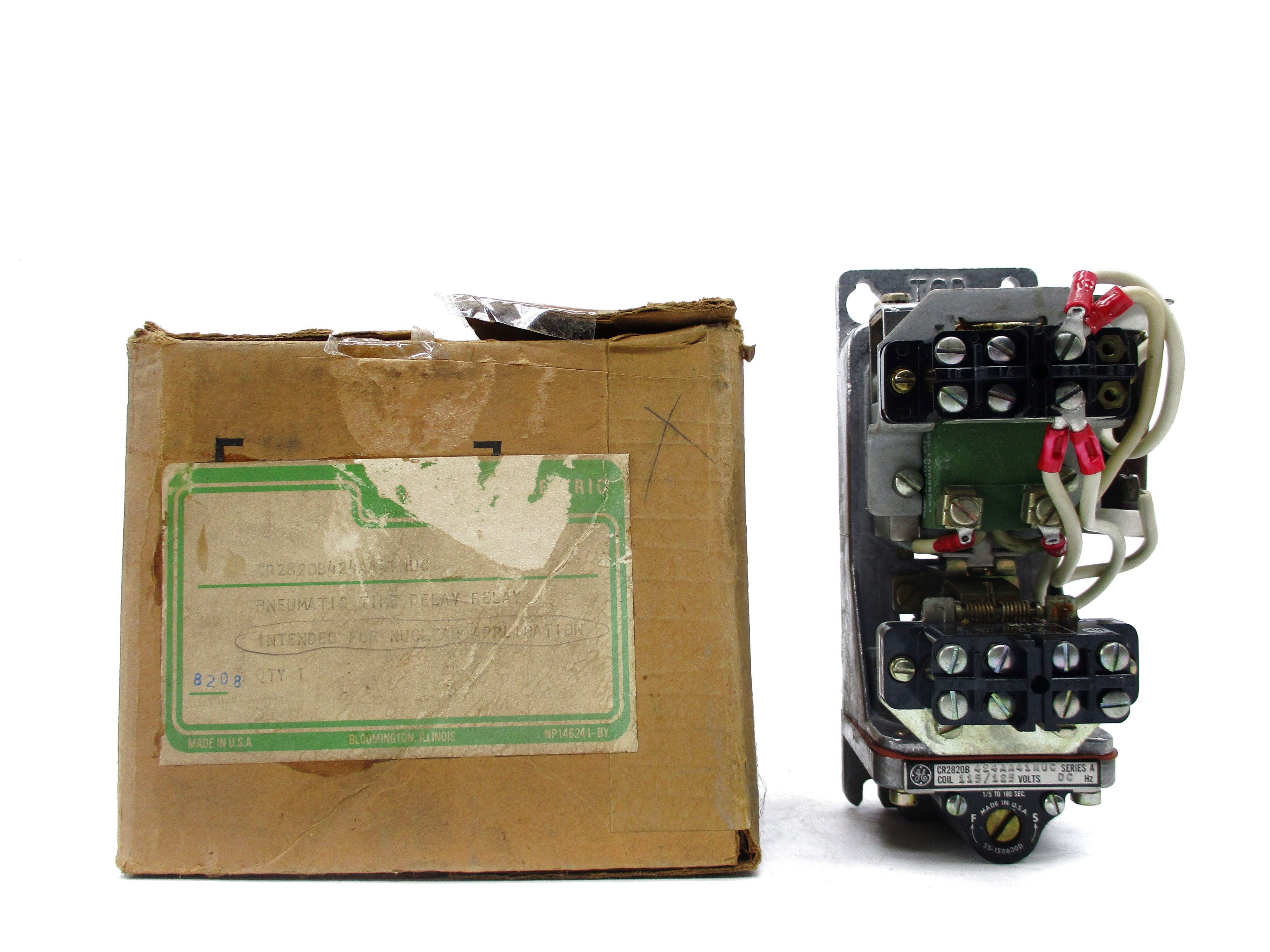 GENERAL ELECTRIC CR2820B424AA41NUC SER. A 125V NSMP