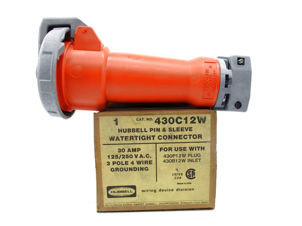 HUBBELL 430C12W NSMP