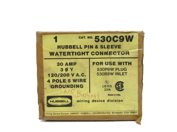 HUBBELL 530C9W NSMP