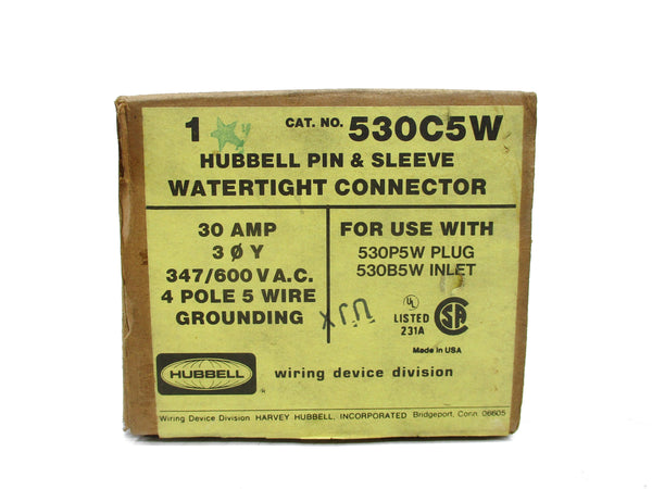 HUBBELL 530C5W NSMP