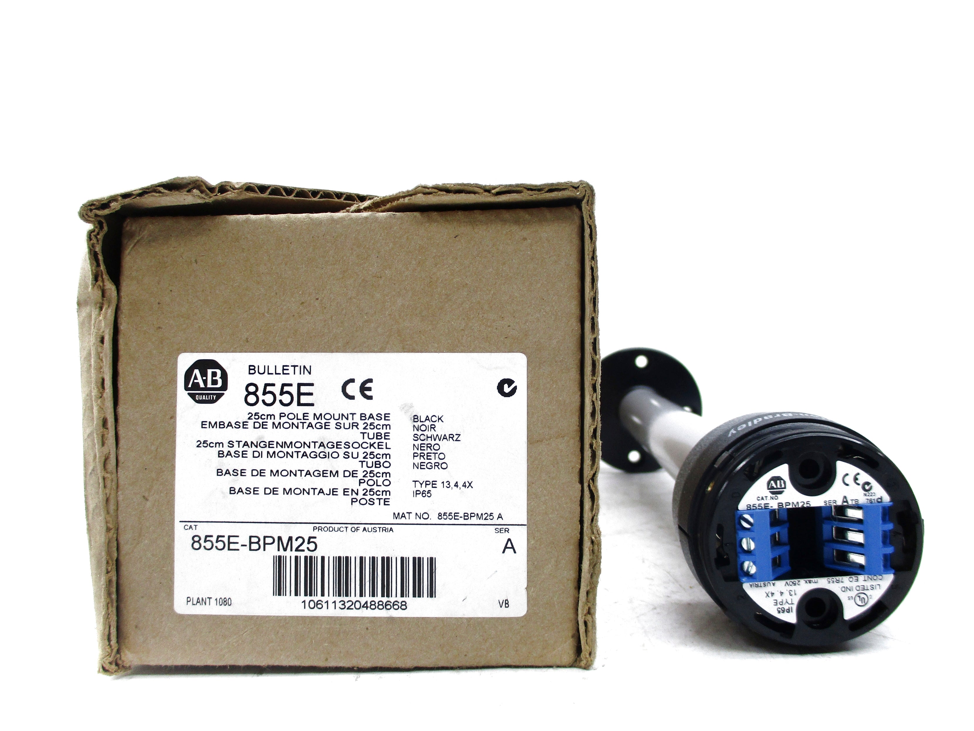 INDUSTRIAL SPARE PART 855E-BPM25 SER. A 250V (BR/WH) NSMP