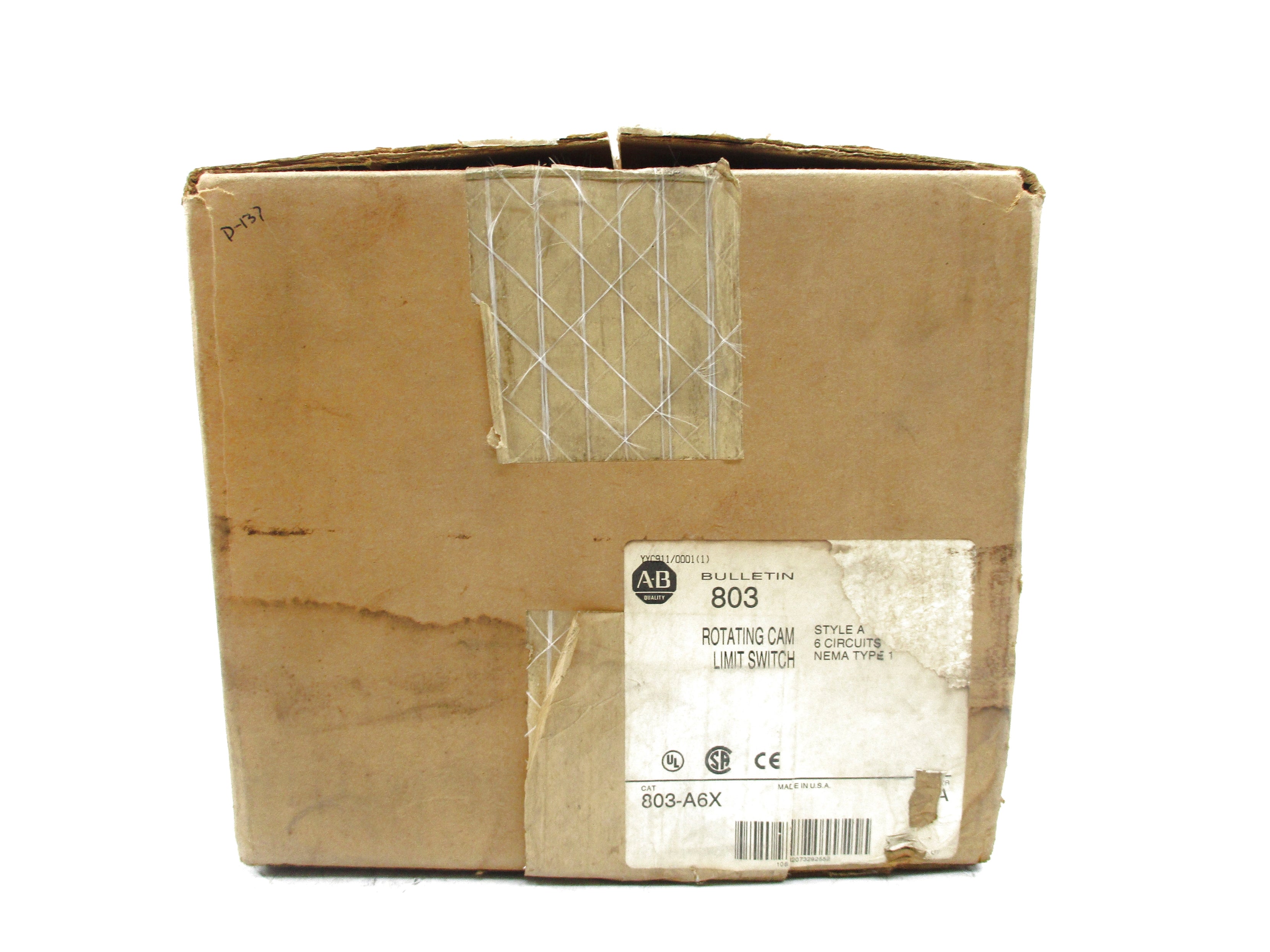 INDUSTRIAL SPARE PART 803-A6X SER. A (BR/WH) NSMP