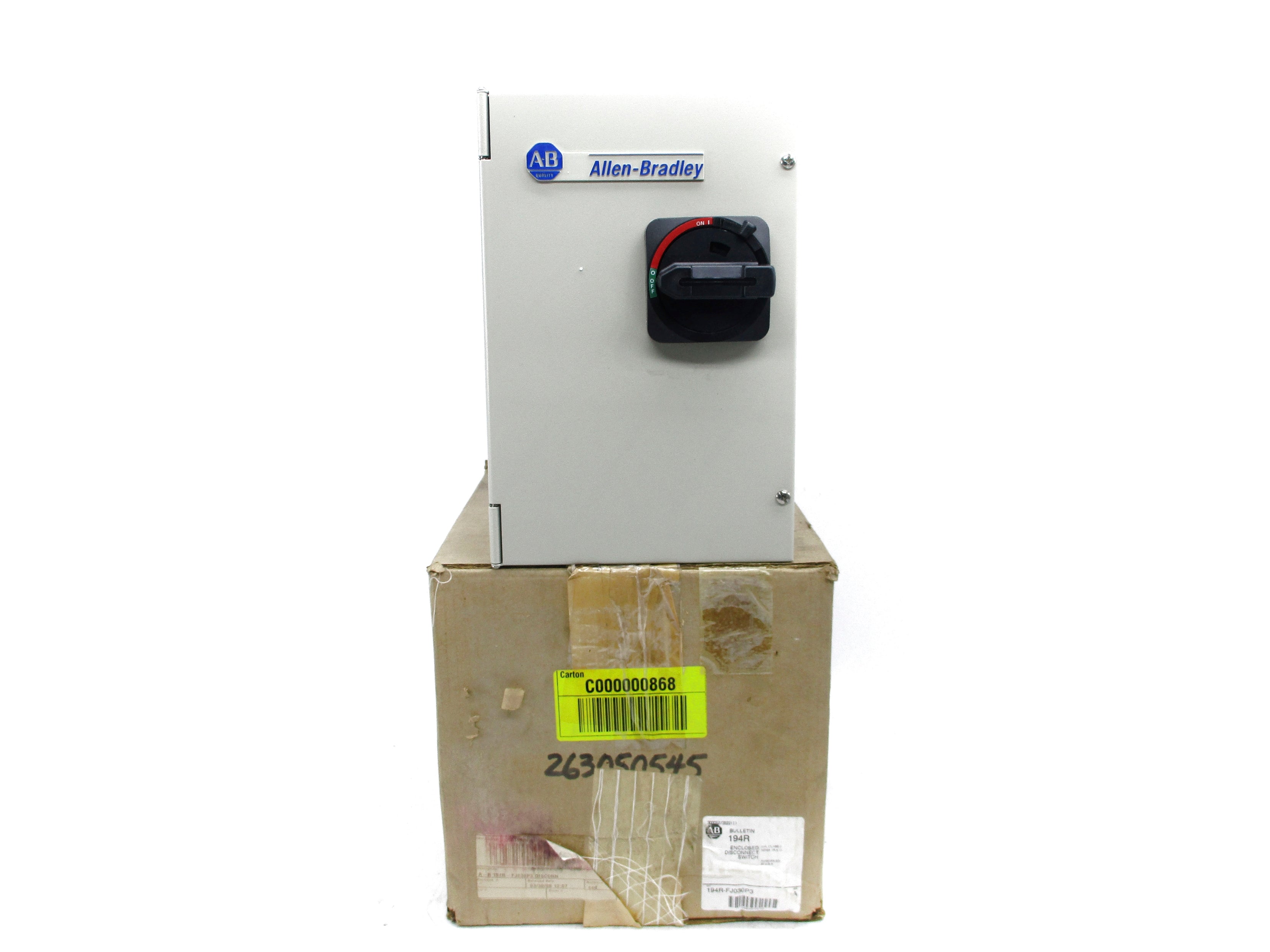 INDUSTRIAL SPARE PART 194R-FJ030P3 SER. A (BR/WH) NSMP