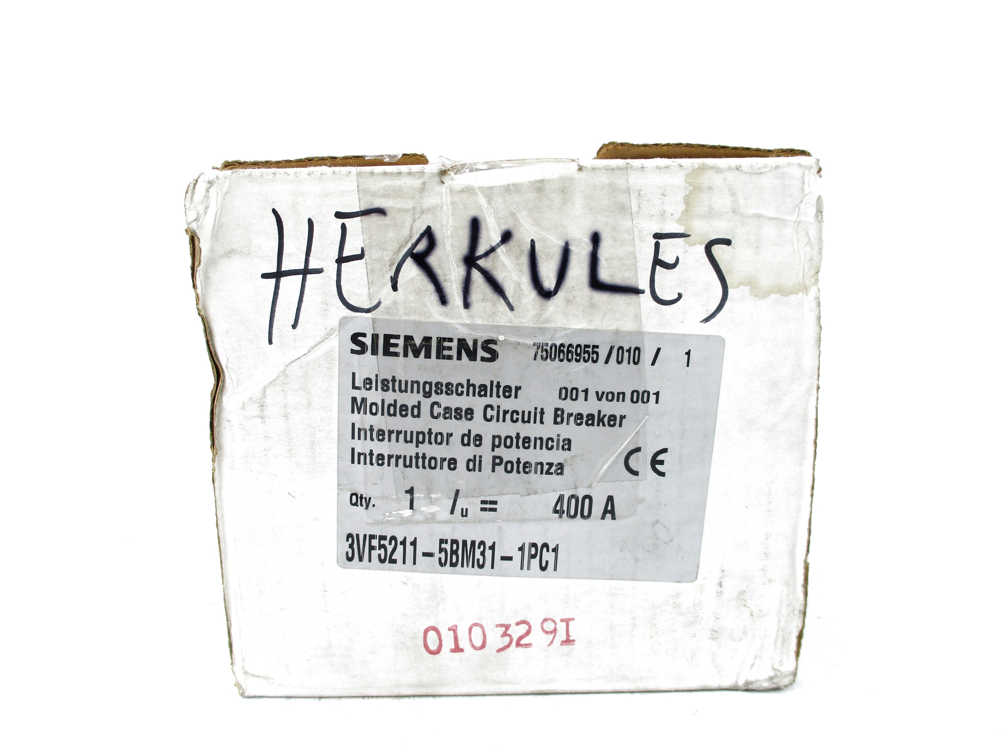 SIEMENS 3VF5211-5BM31-1PC1 400A 600V NSMP