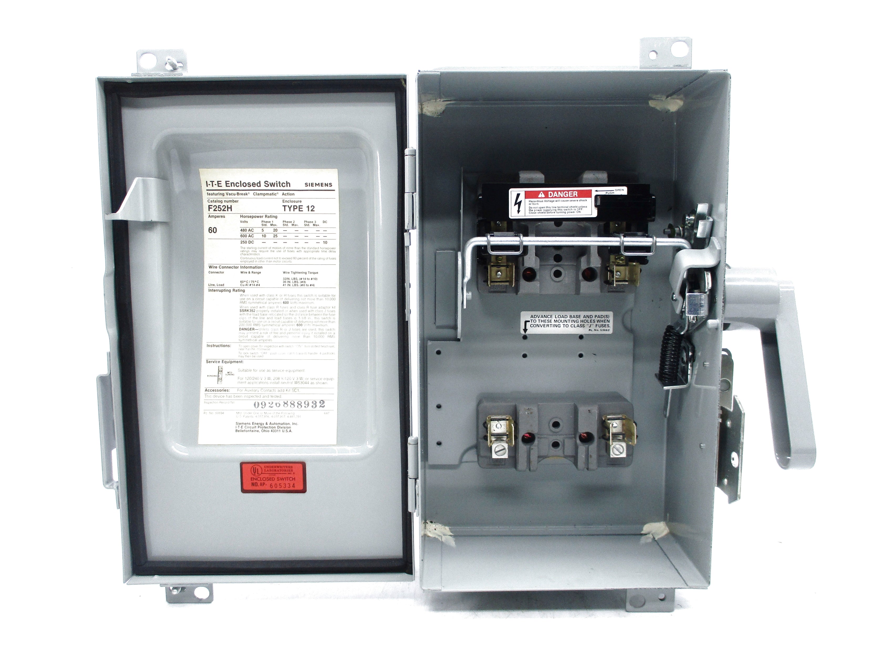 SIEMENS F-252H NSMP