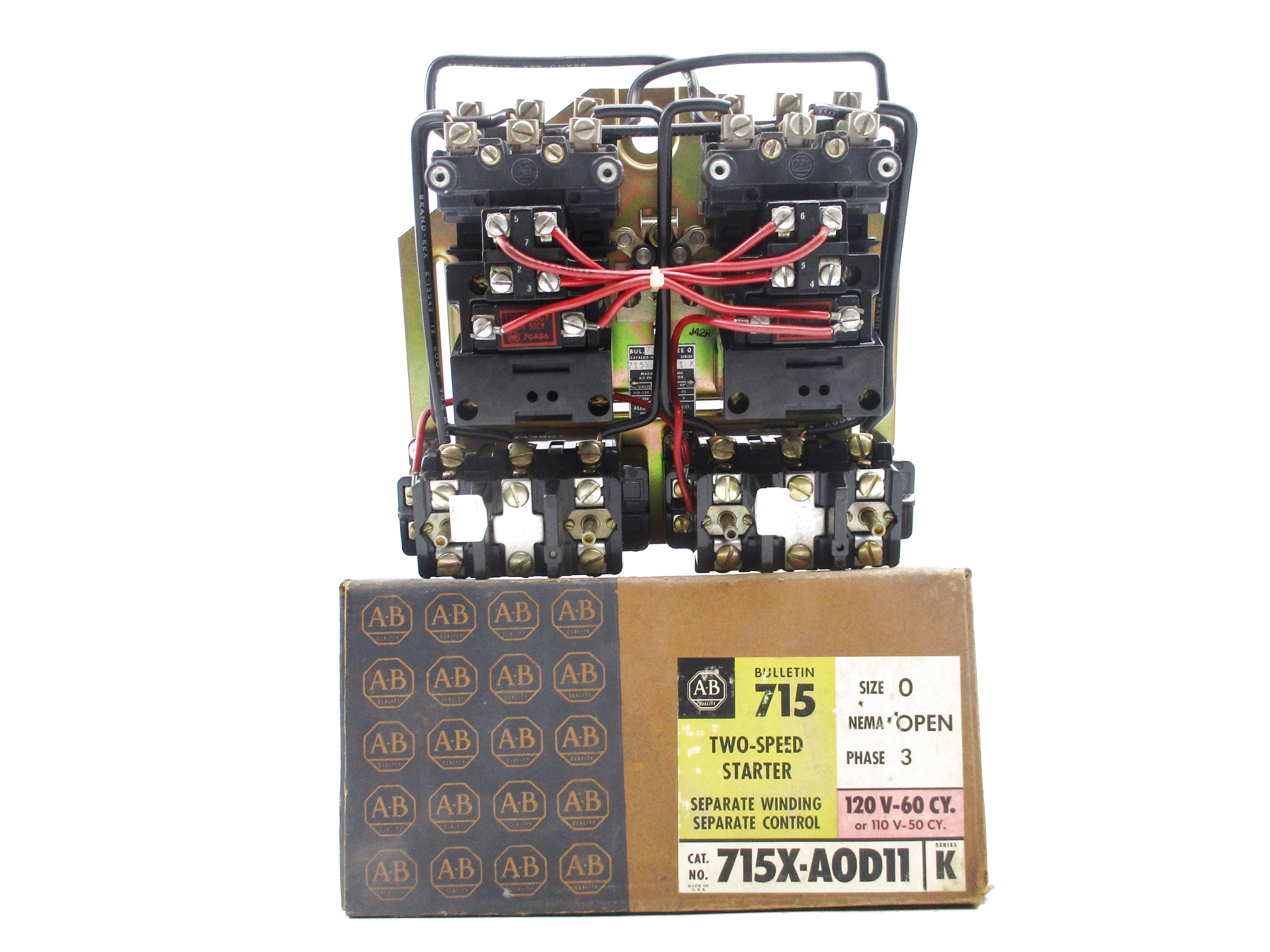 ALLEN BRADLEY 715X-AOD11 SER. K (BR/WH) NSMP