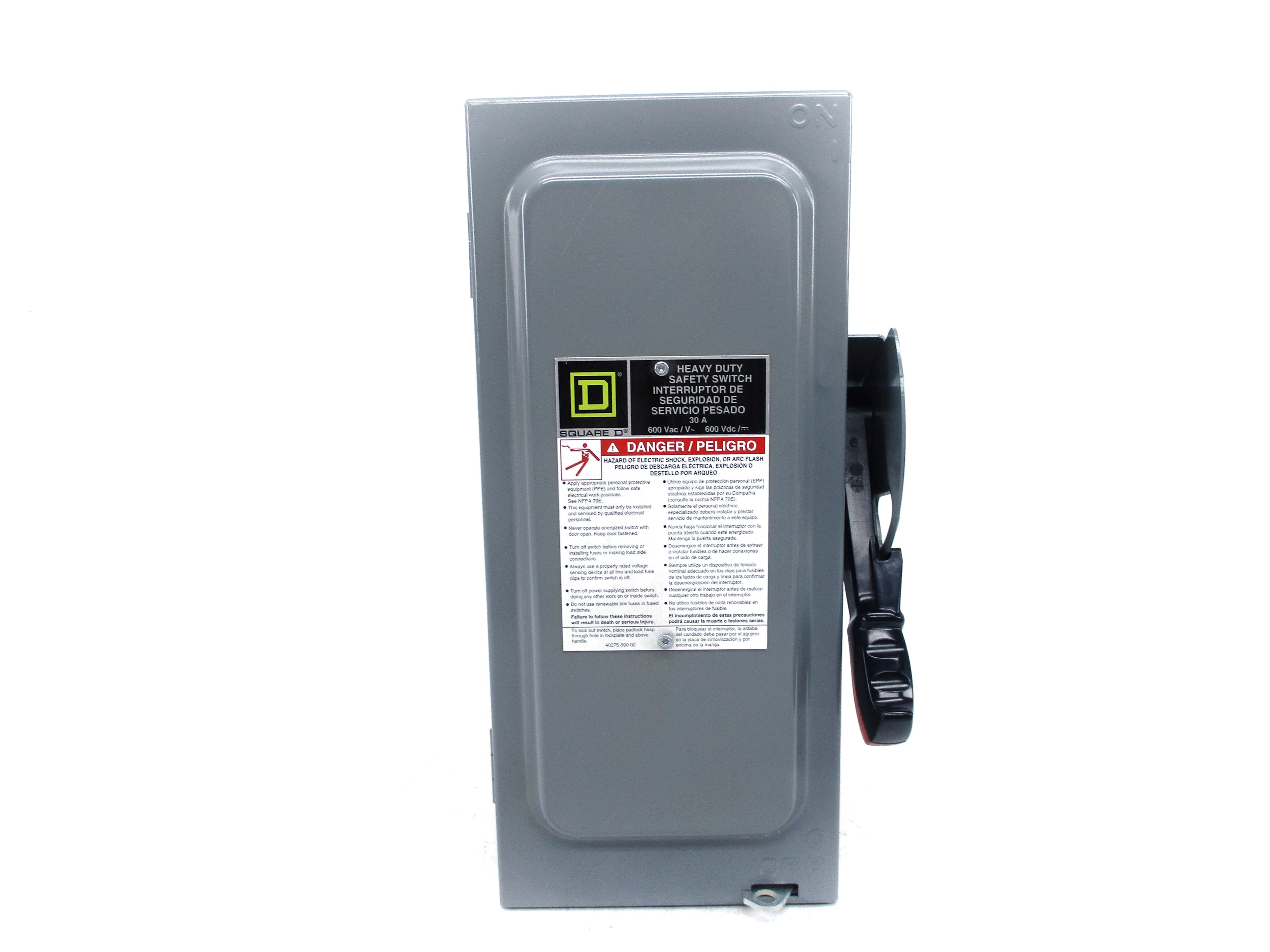 SQUARE D HU361 SER. F05 600V 30A NSNP