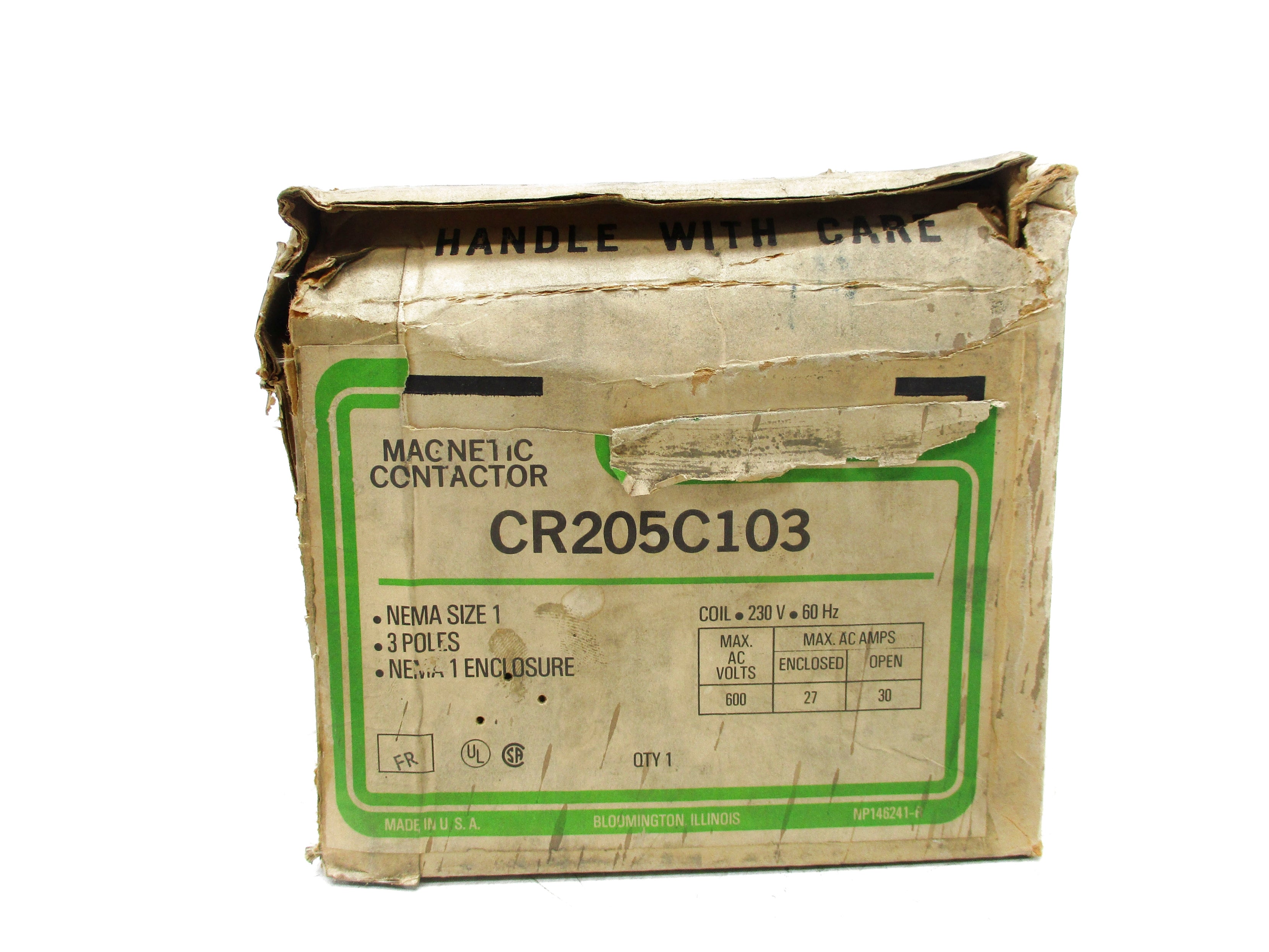 GENERAL ELECTRIC CR205C103 230V NSMP
