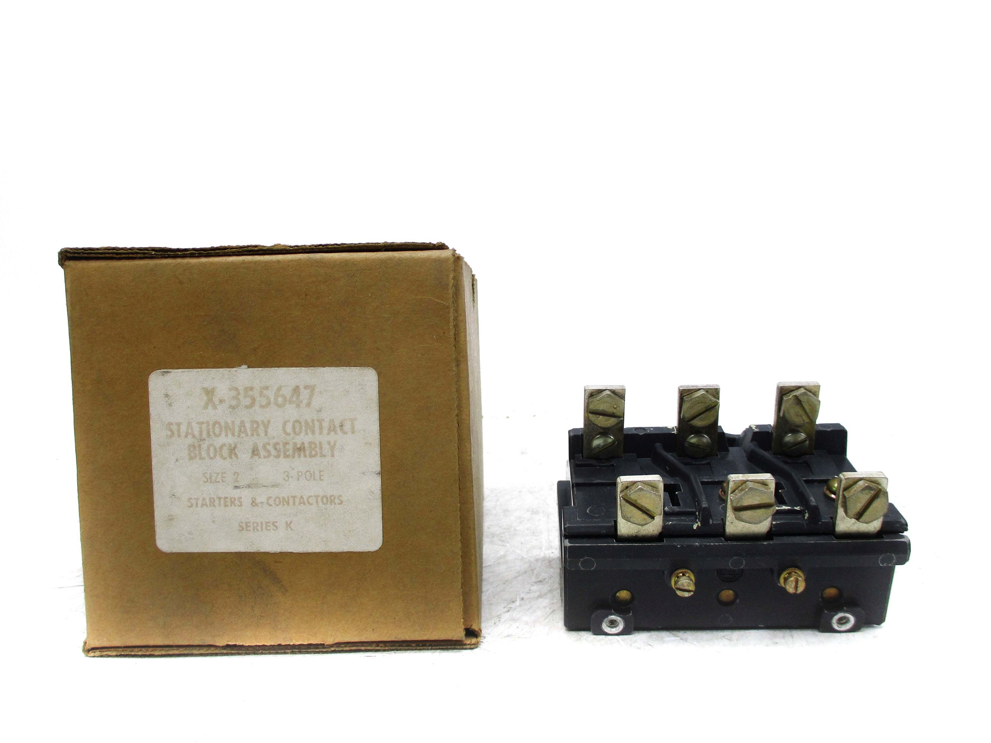INDUSTRIAL SPARE PART X-355647 SER. K (BR/WH) NSMP