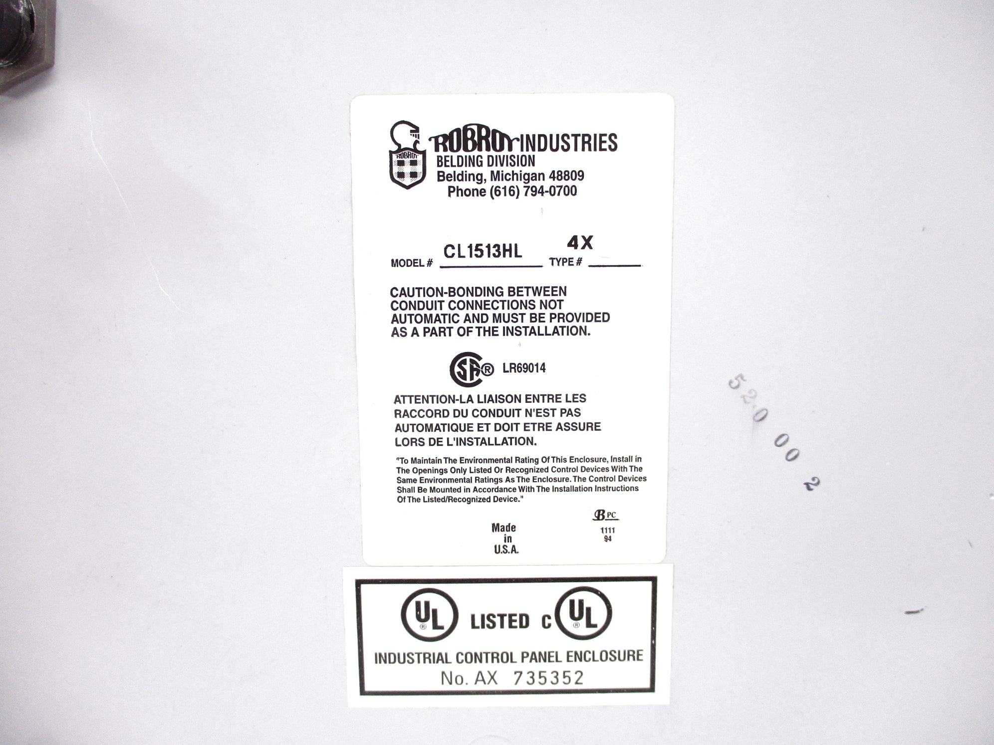 ROBROY CL1513HL UNMP