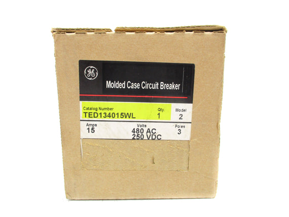 GENERAL ELECTRIC TED134015WL 480VAC 15A NSMP
