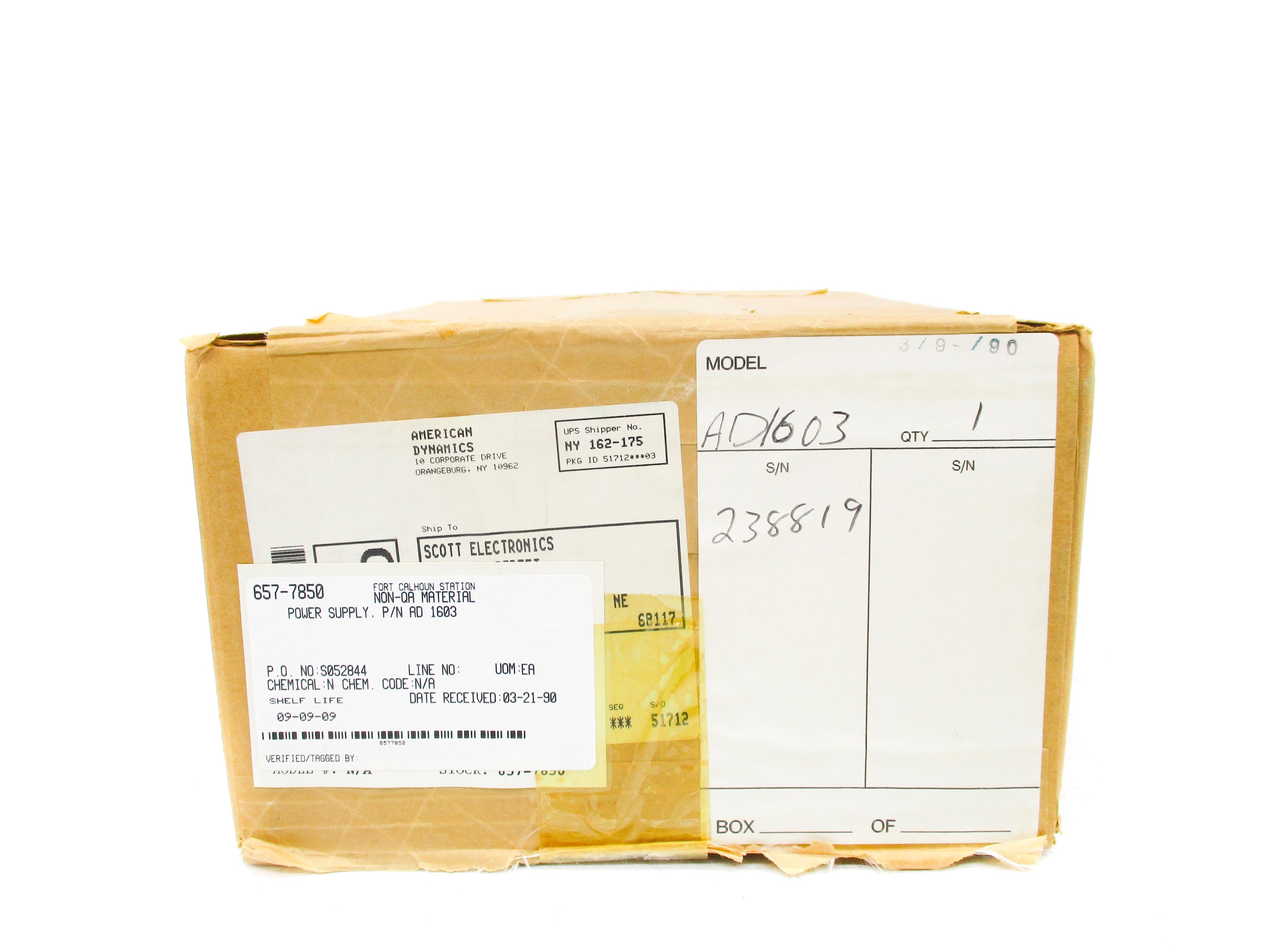 POWER SUPPLY AD1603 NSMP