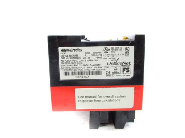 ALLEN BRADLEY 1791DS-IB8XOB8 SER. A NSNP