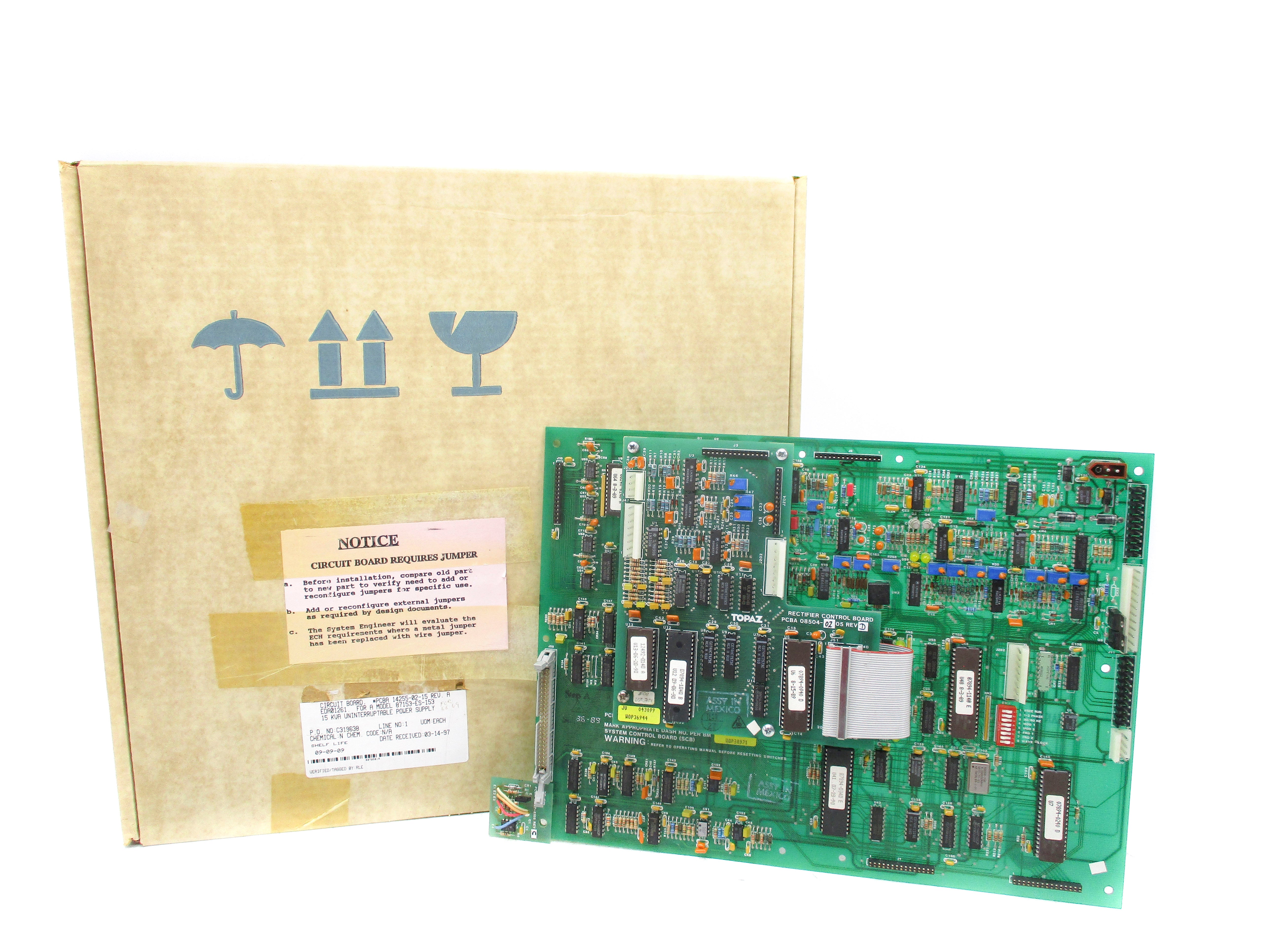 TOPAZ PCBA14255-02-15 REV. A NSMP