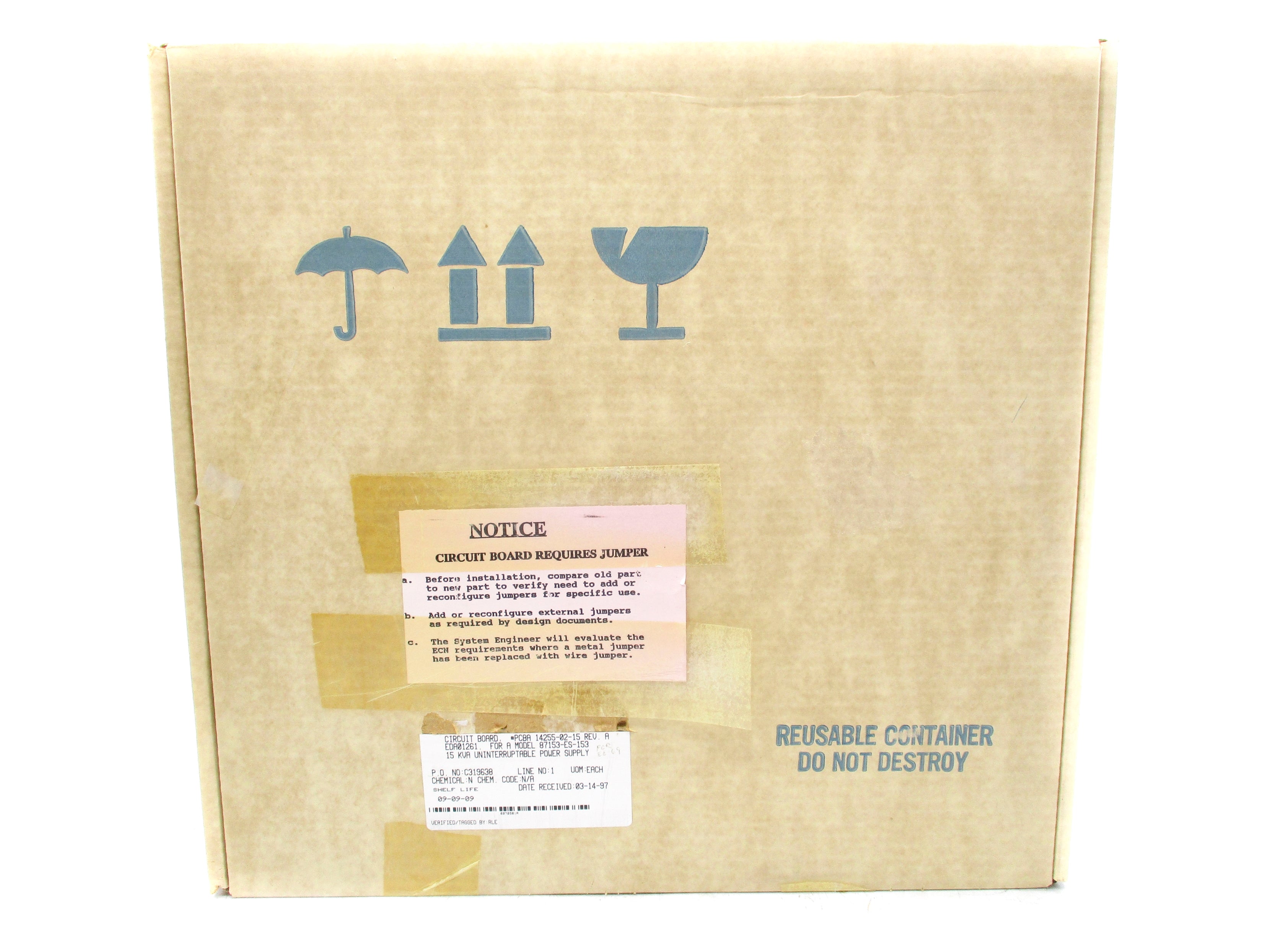 TOPAZ PCBA14255-02-15 REV. A NSMP