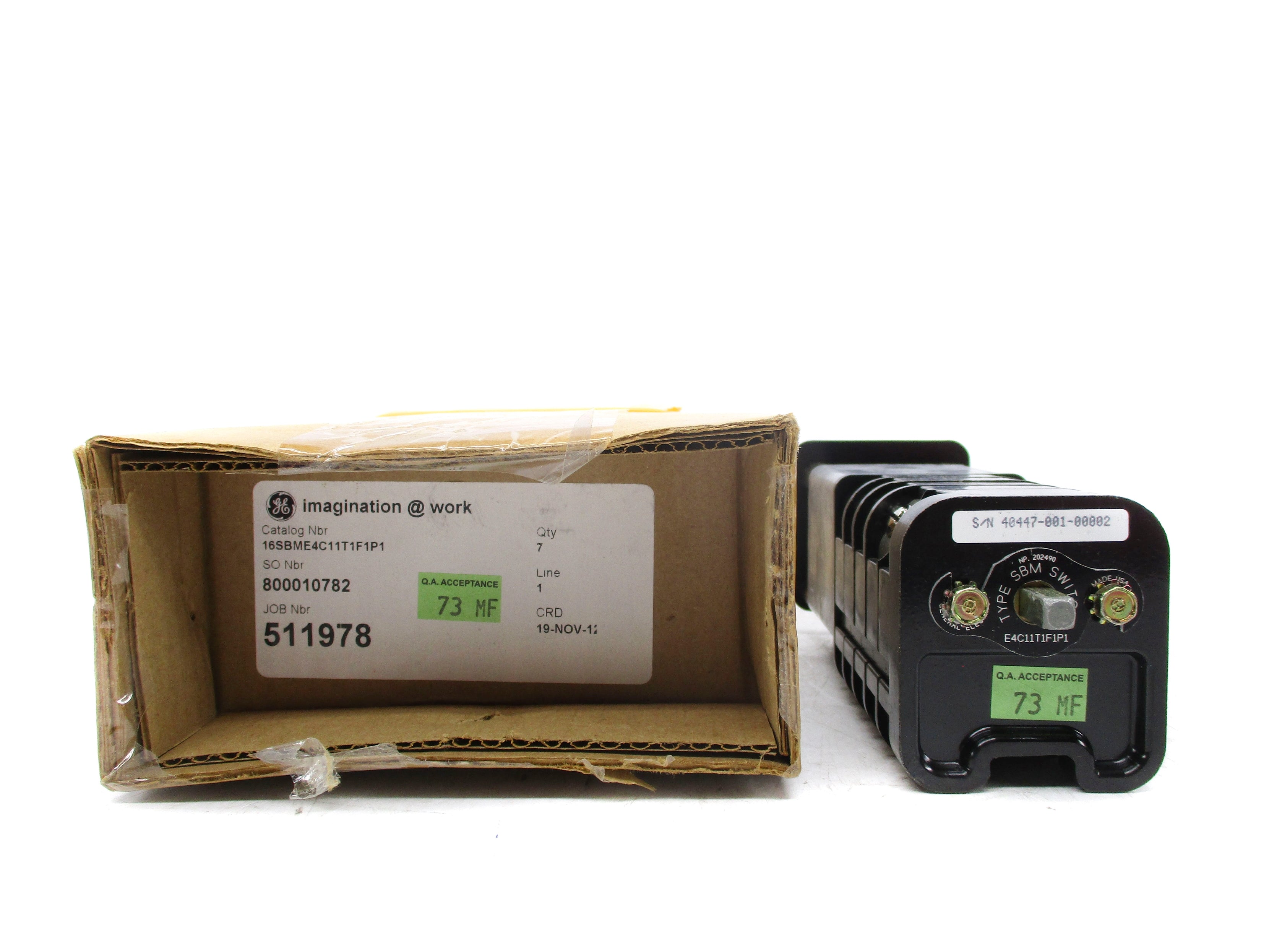 GENERAL ELECTRIC 16SBME4C11T1F1P1 NSMP