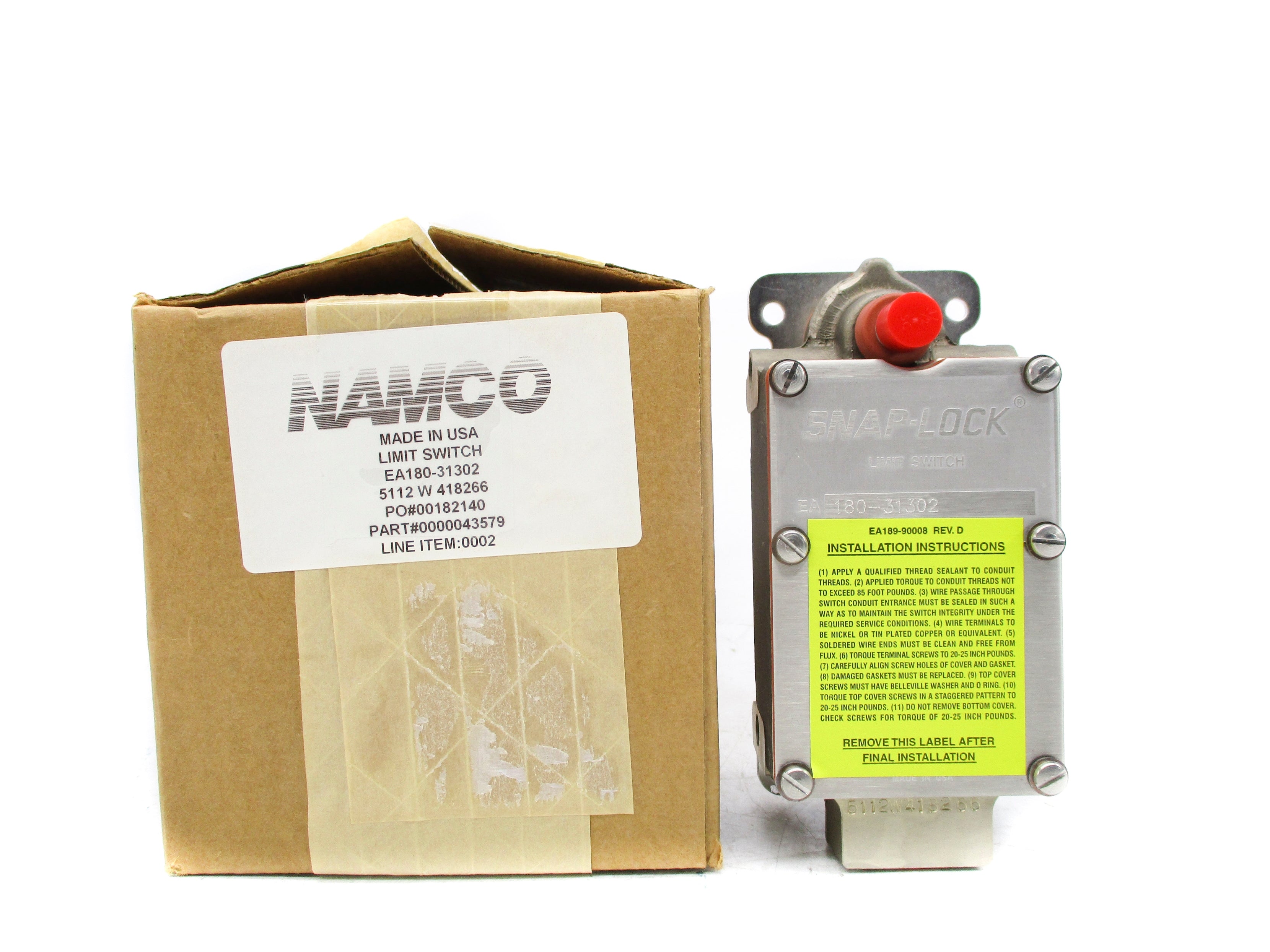 NAMCO EA180-31302 NSMP